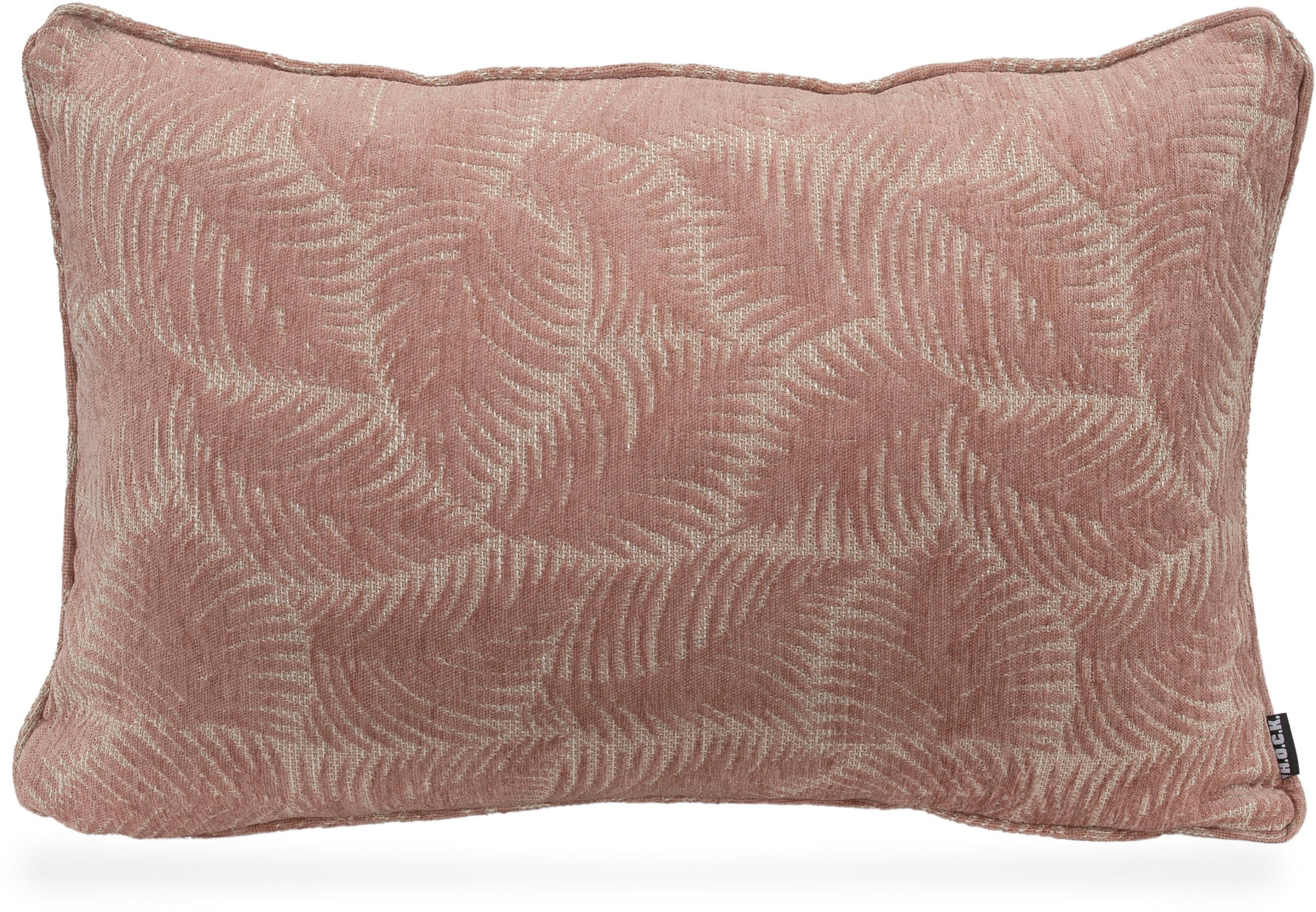 H.O.C.K. Декоративные подушки Nelly, mit Blätter-Muster, Подушкиhülle mit Füllung, 1 Stück