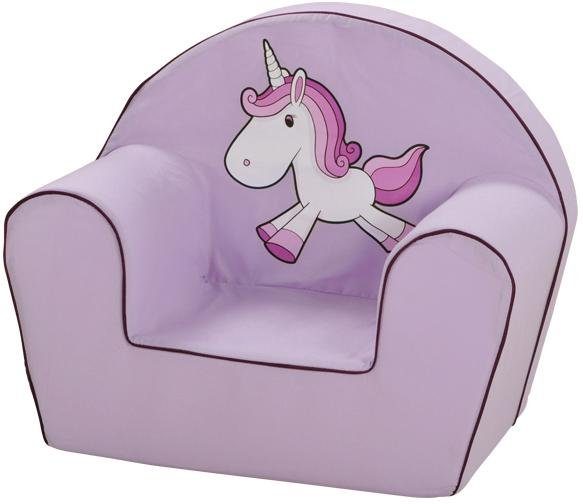 Knorrtoys® Sessel UMA. Das Einhorn, lila, für Kinder; Made in Europe