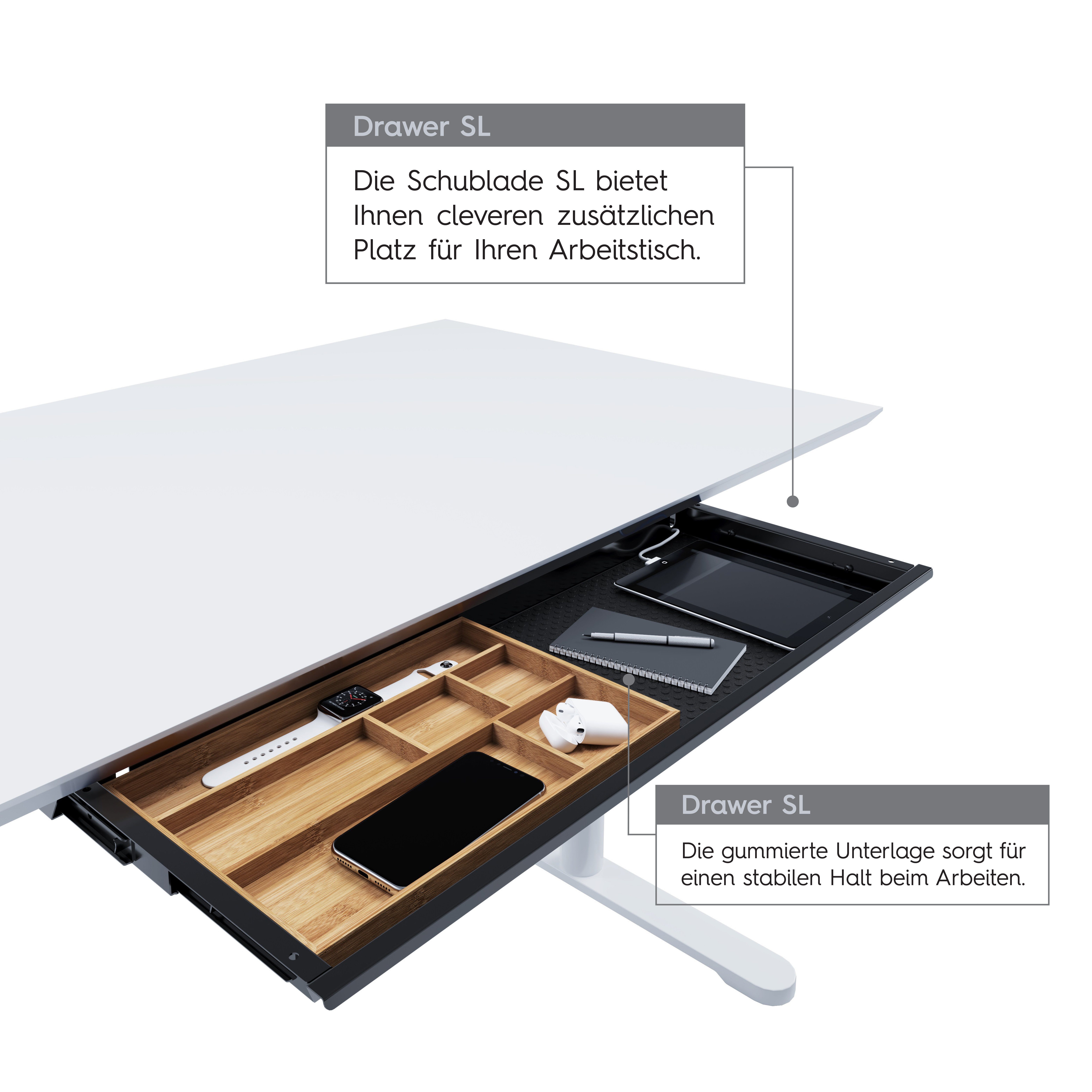 Actiforce Schublade SL Unterbauschublade (Schreibtisch Unterbauschublade, S günstig online kaufen