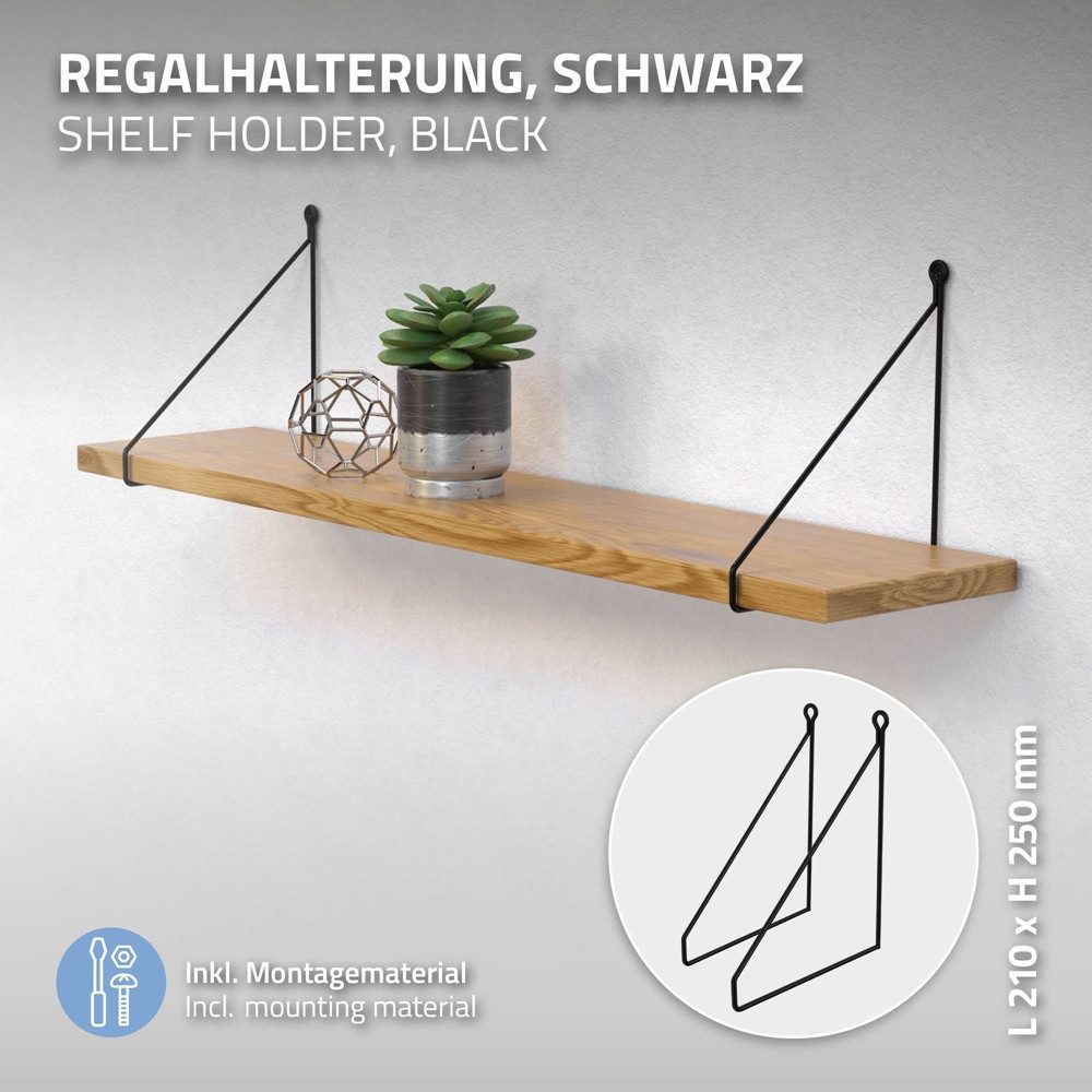 ML-DESIGN Wandregalhalter Regalhalterung Winkel Halterung für günstig online kaufen