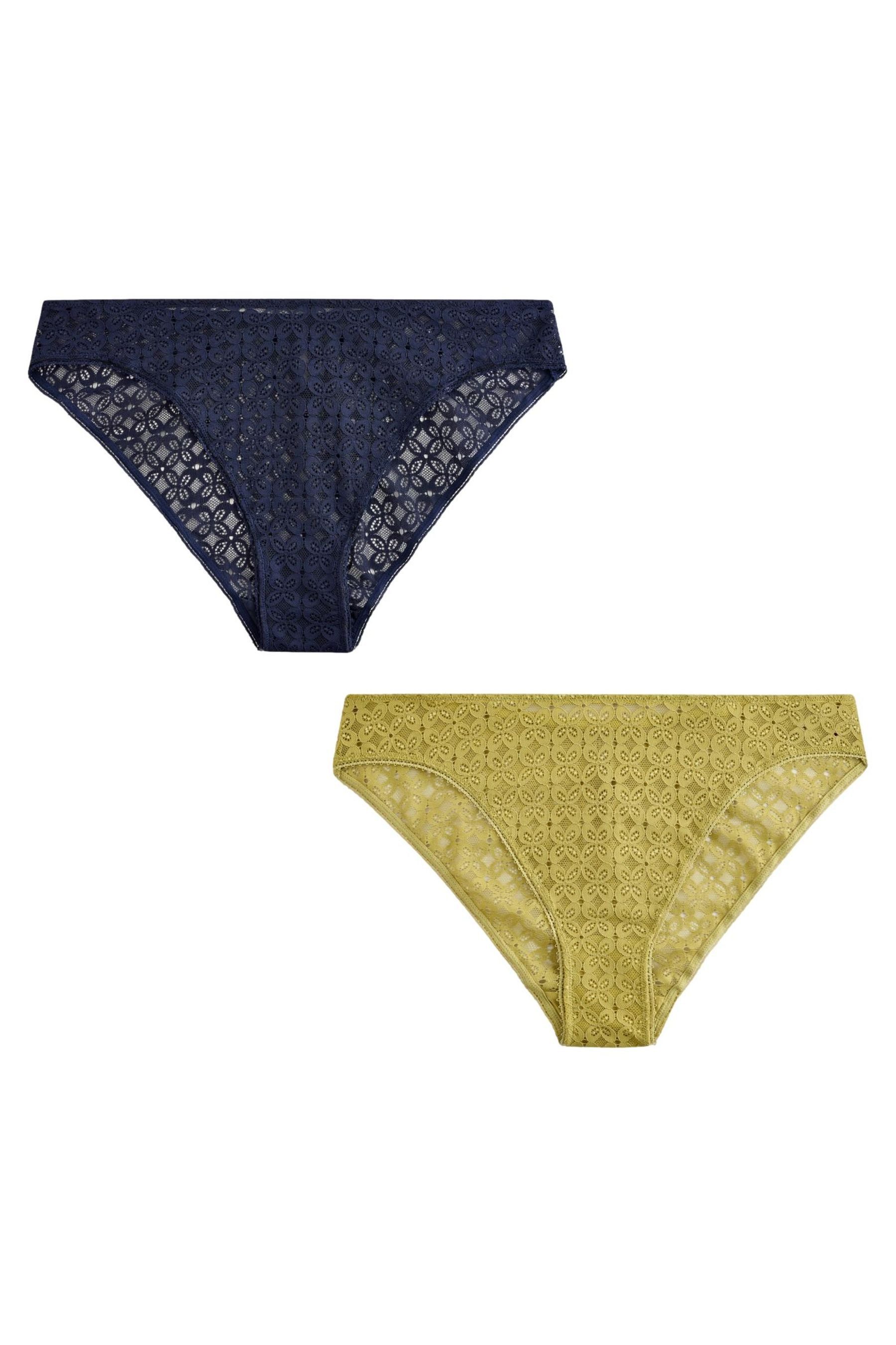 Slip Spitzenslips im 2er-Pack