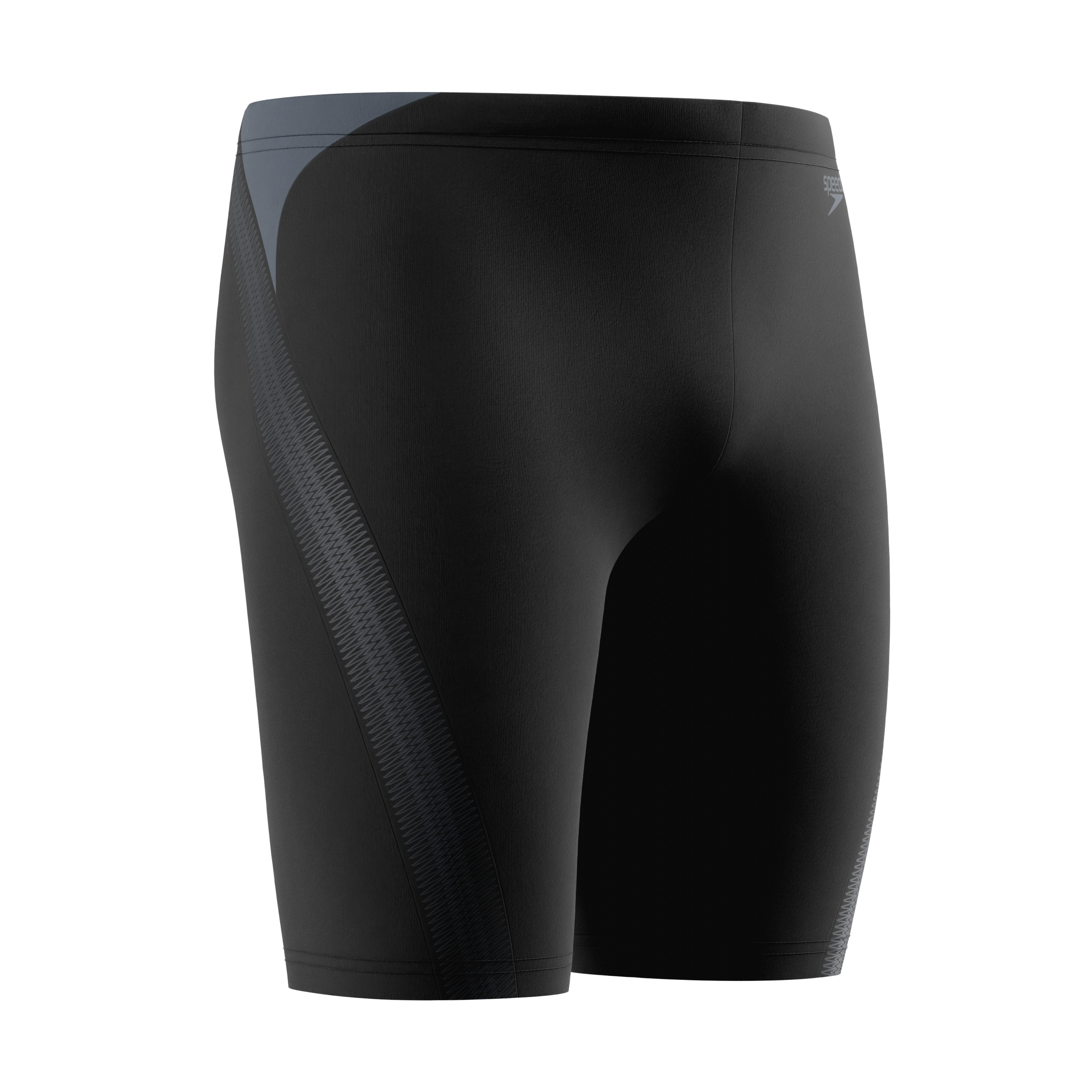 Speedo Badeshorts MENS HYPER BOOM SPLICE JAMMER BLK/GRY
