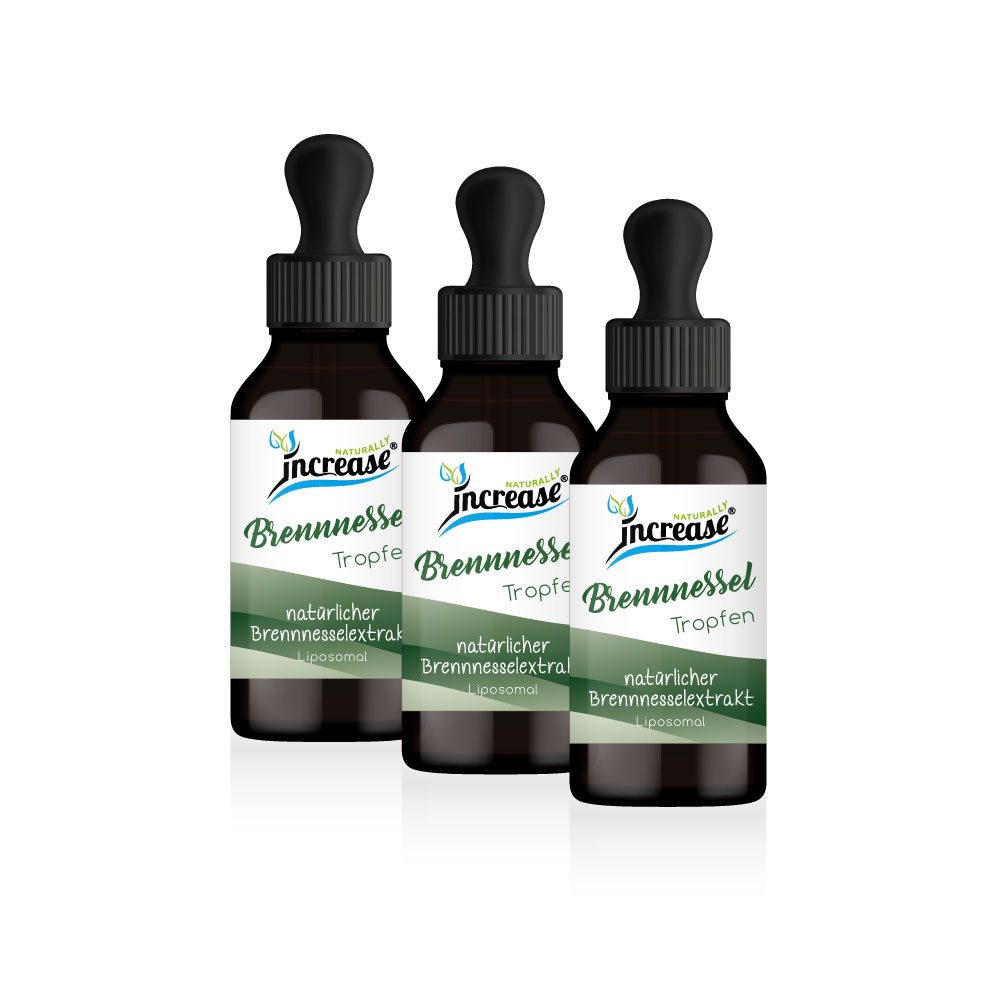 Nimm 3, zahl 2 Aktion Liposomale Brennnessel - 2000mg pro Tag Tropfen