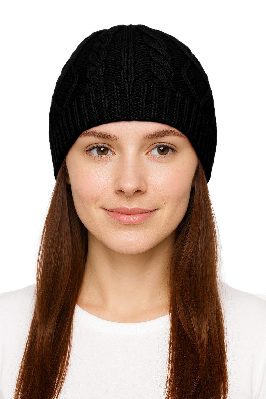 dy_mode Strickmütze Damen Beanie mit Zopfmuster günstig online kaufen