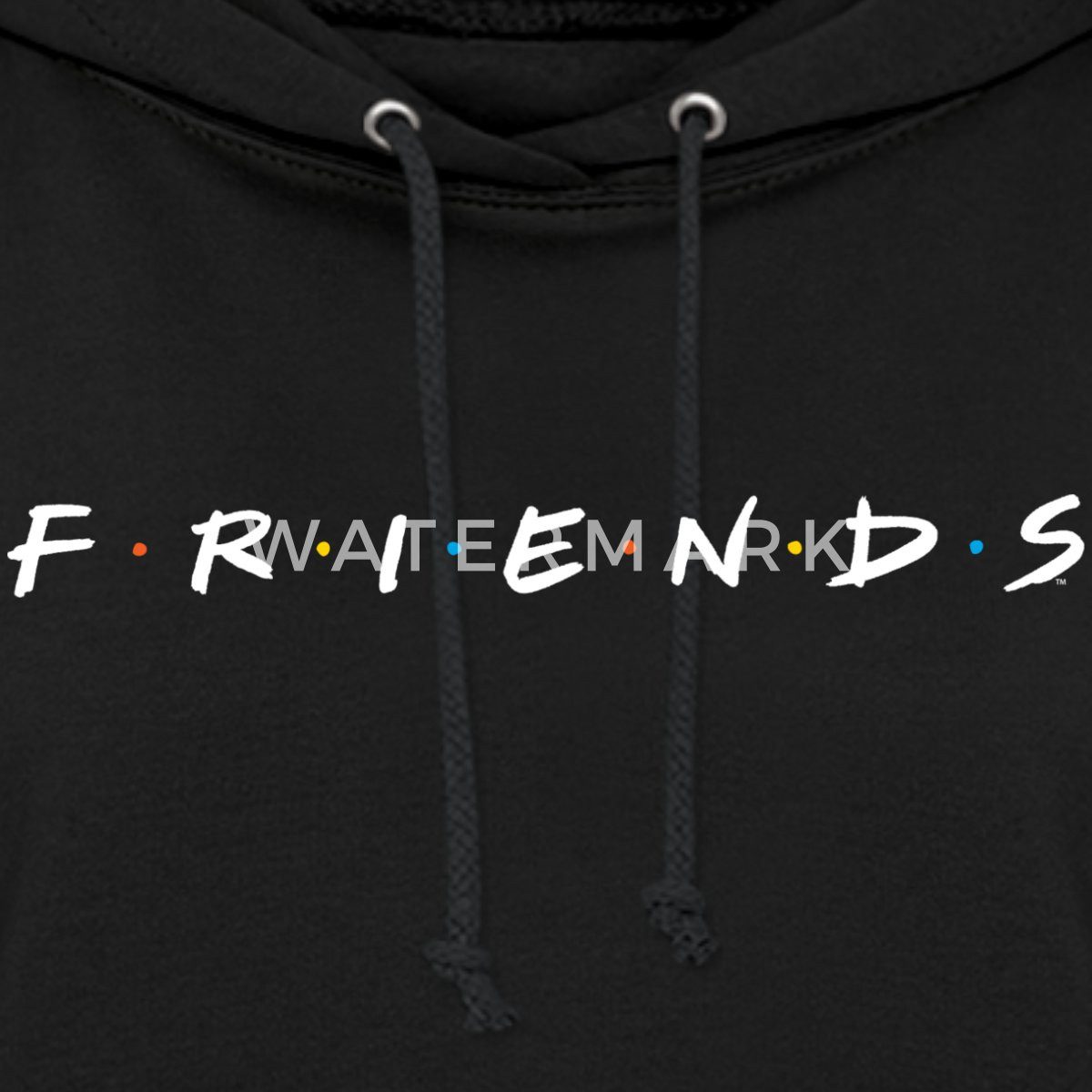 Spreadshirt Hoodie Friends Logo Damen Hoodie (1-tlg) günstig online kaufen