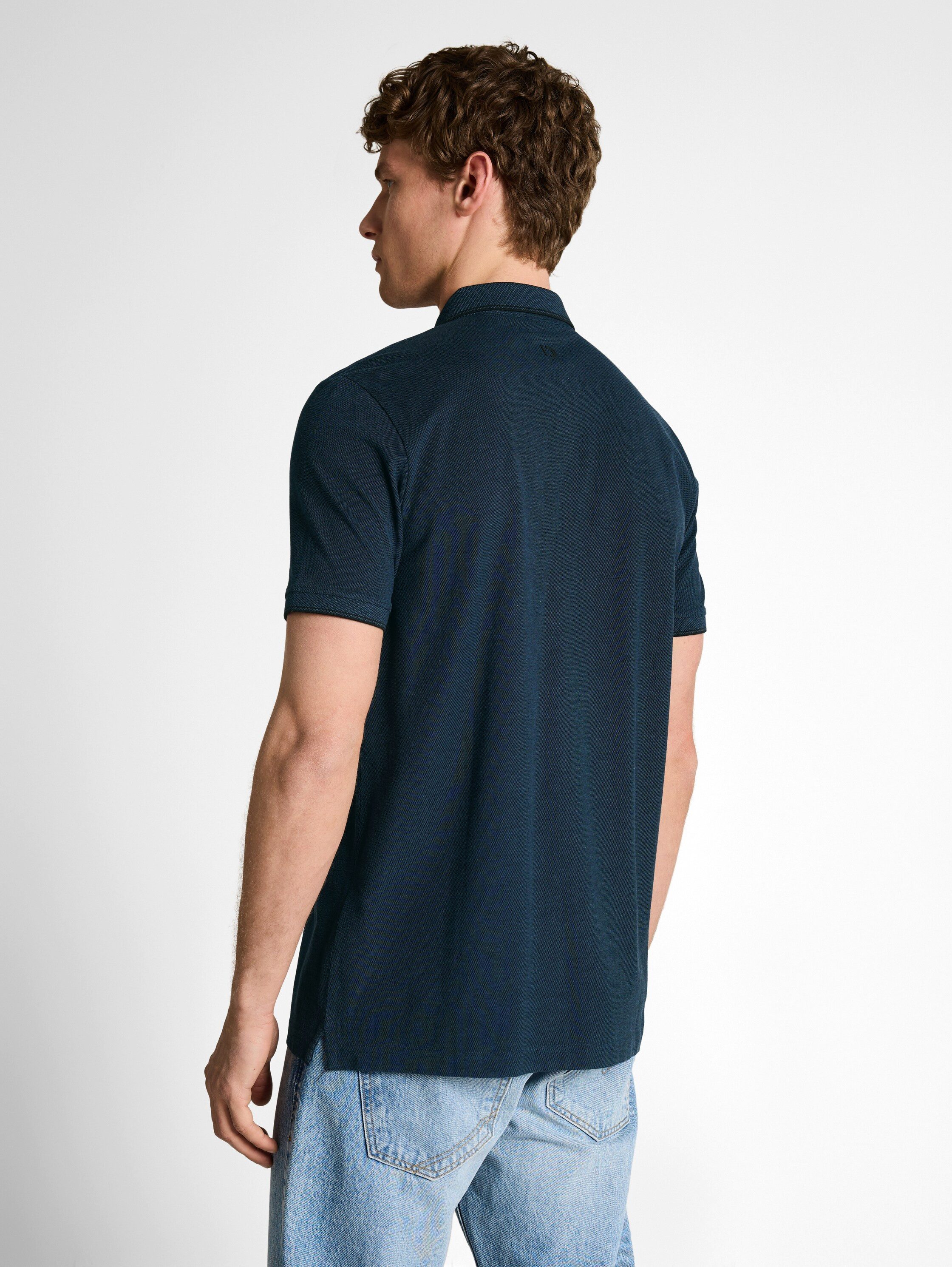 TOM TAILOR Denim Poloshirt mit Polo Kragen günstig online kaufen