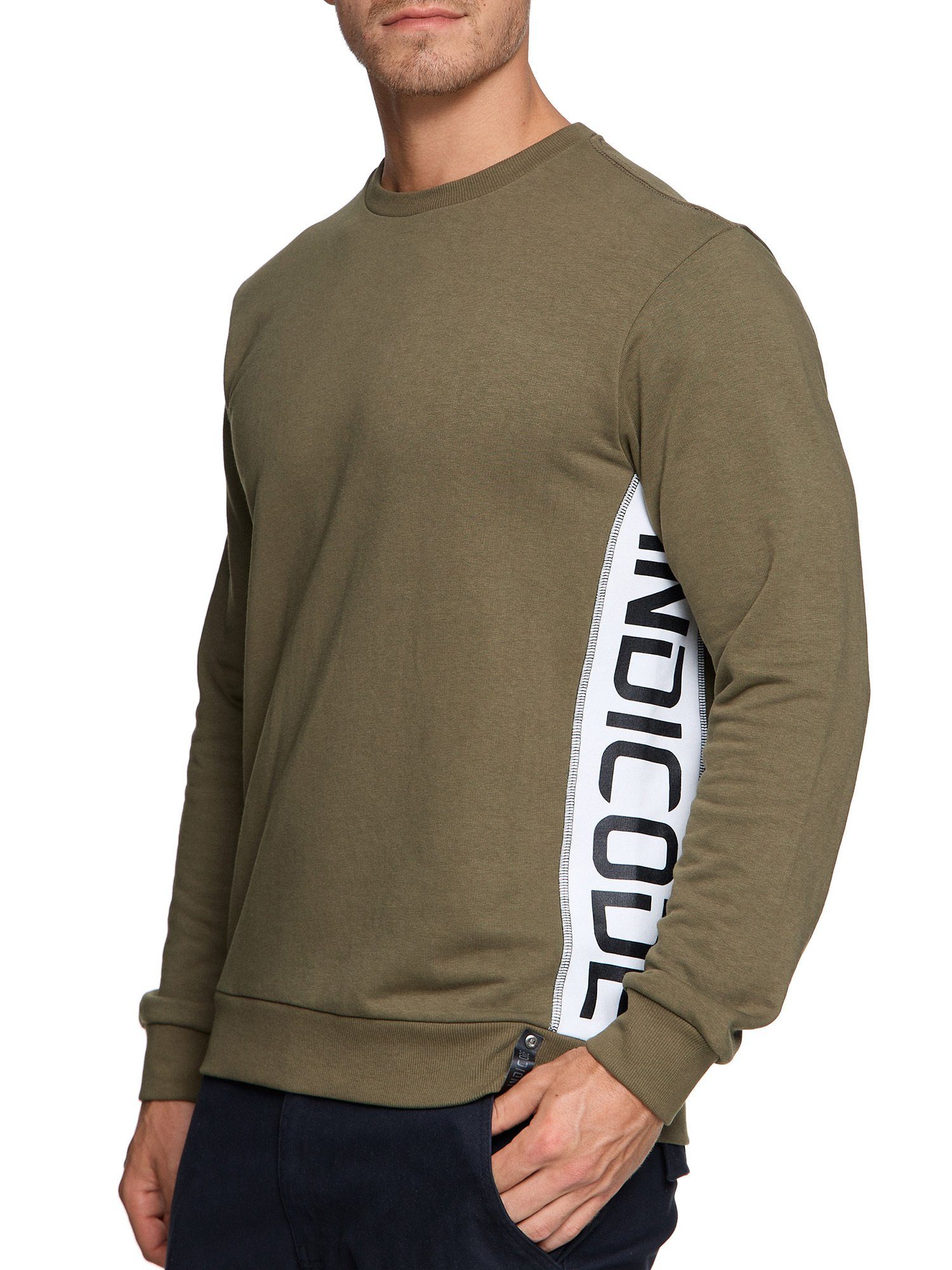 Indicode Sweater Herren INNilon Sweatshirt Herrenpulli (Sweatshirt)