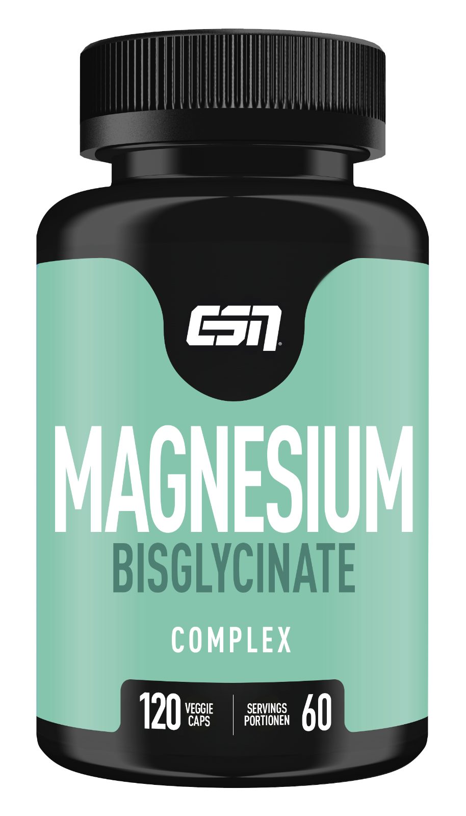ESN Magnesium 120 Kapseln Magnesiumbisglycinat Kapseln