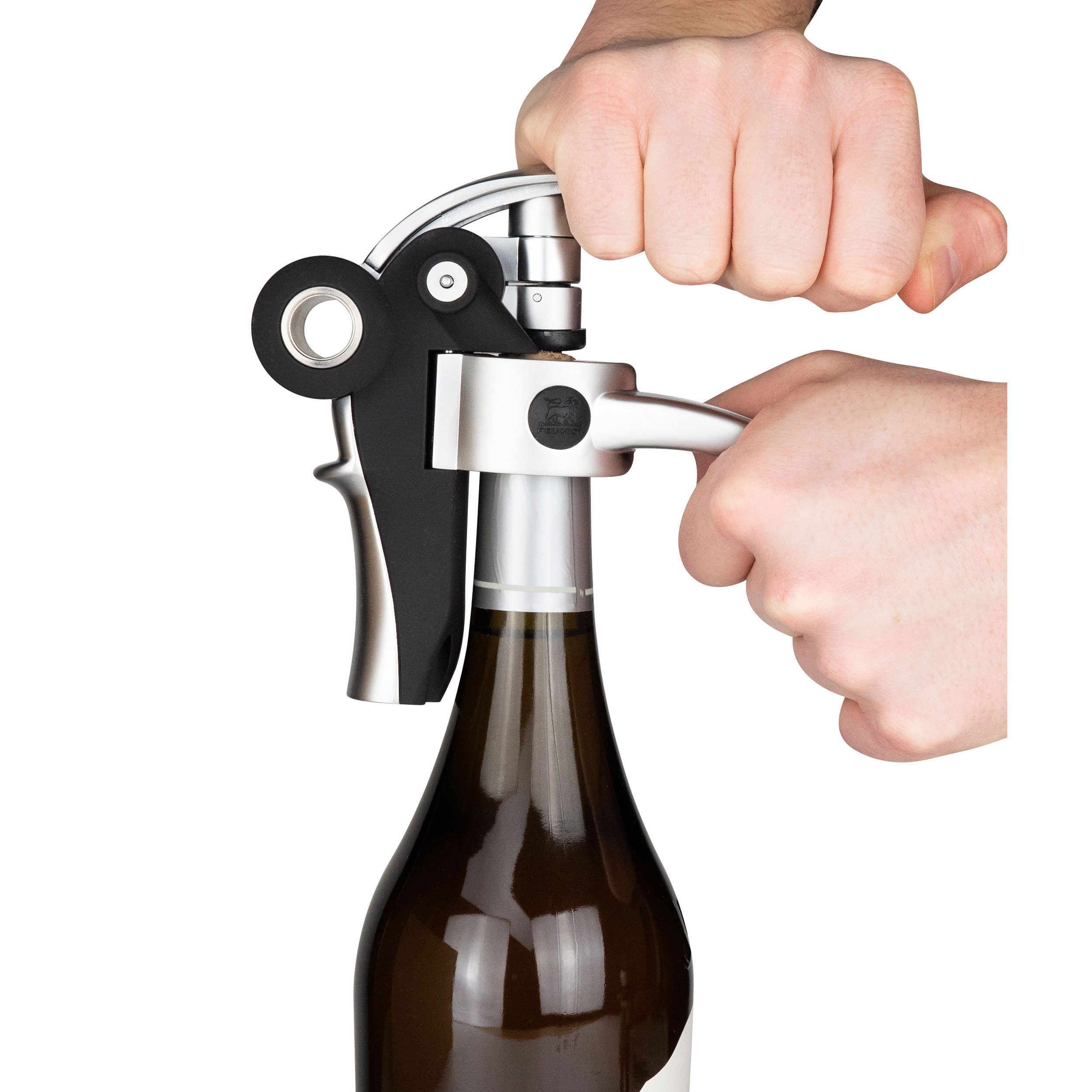 PEUGEOT Korkenzieher BALTAZ Basalt Schwarz Flaschenöffner Wein Sekt