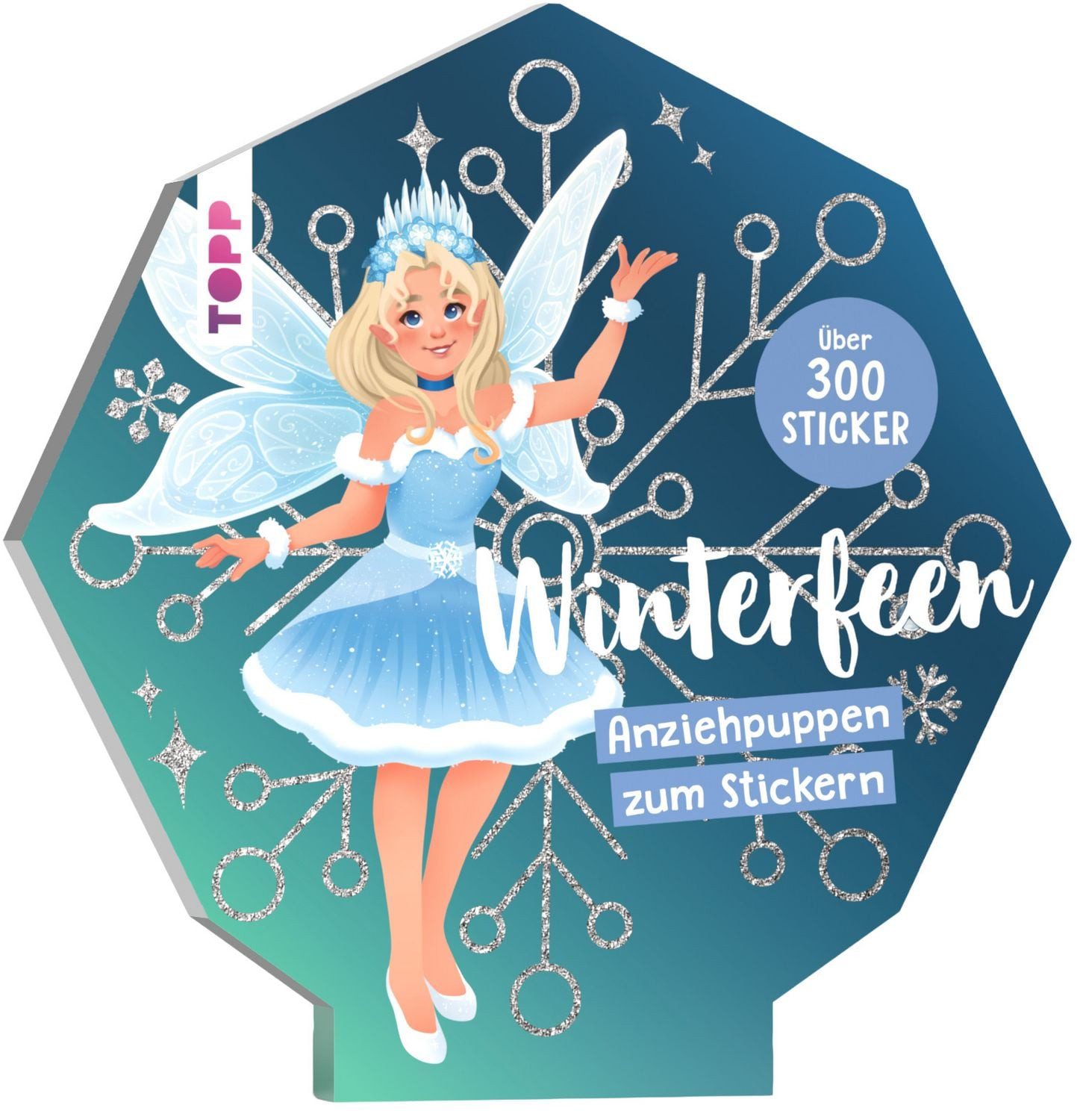 Stickerbuch: Anziehpuppen zum Stickern. Winterfeen / Lena Dick