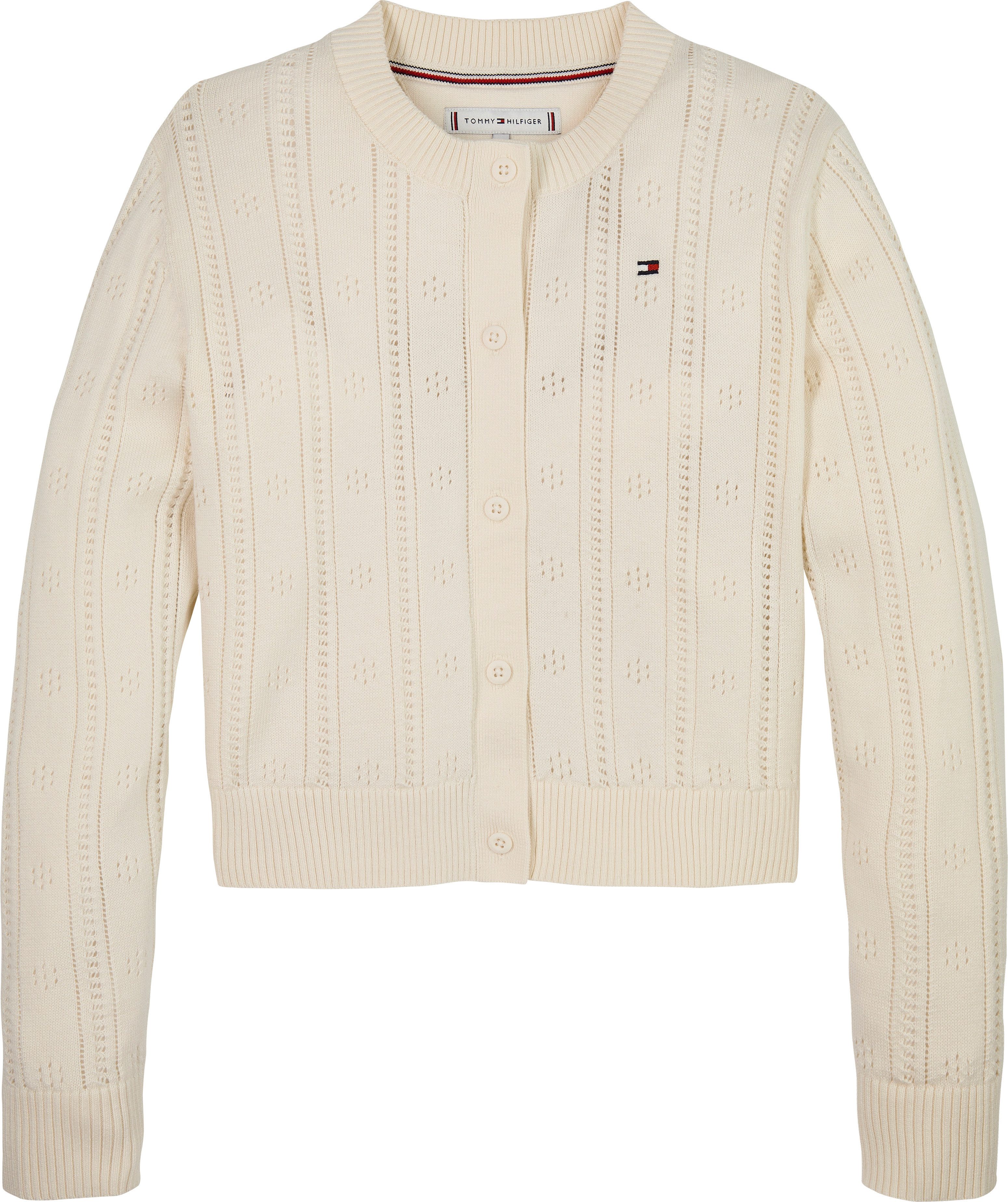 Strickjacke POINTELLE CARDIGAN LS