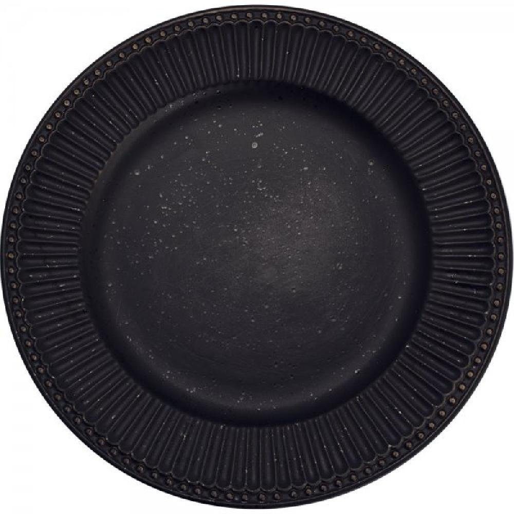 Greengate Тарелка обеденная Тарелка обеденная Alice Volcano Black (26,5cm)