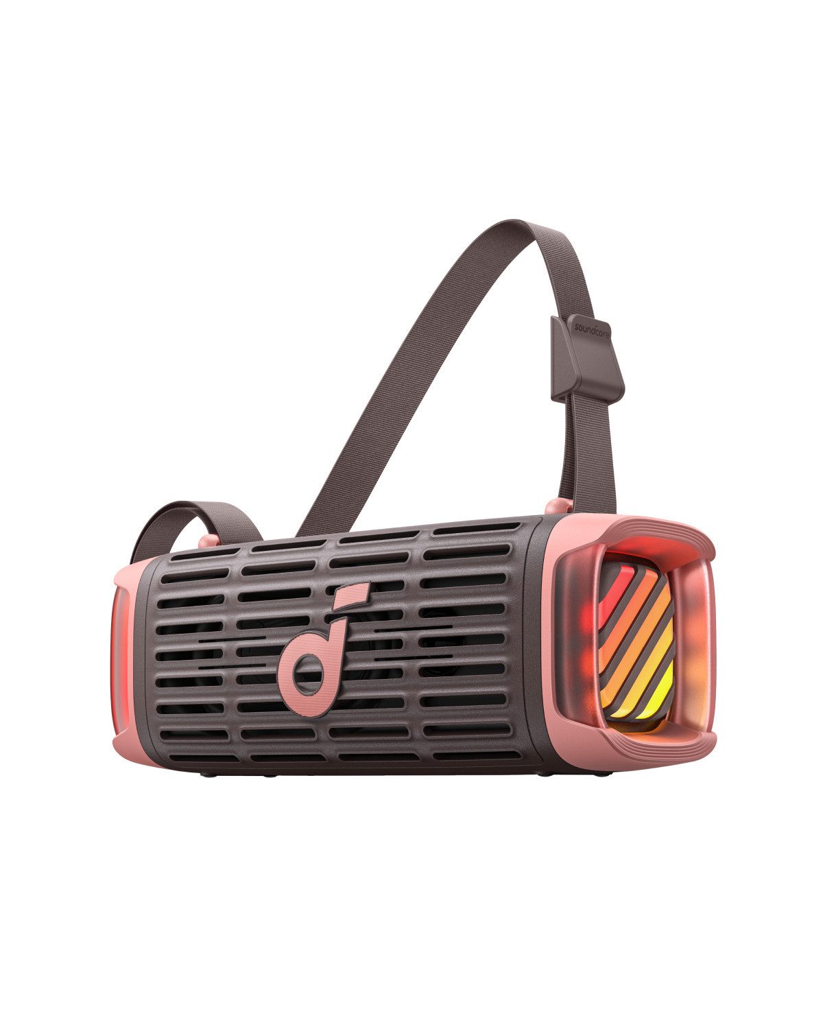 Anker soundcore Boom 3i Portable-Lautsprecher (50 W, wasserdicht IP68, BassUp 2.0 Sound, 16h Akku, Lichtshow + TWS-Stereo)