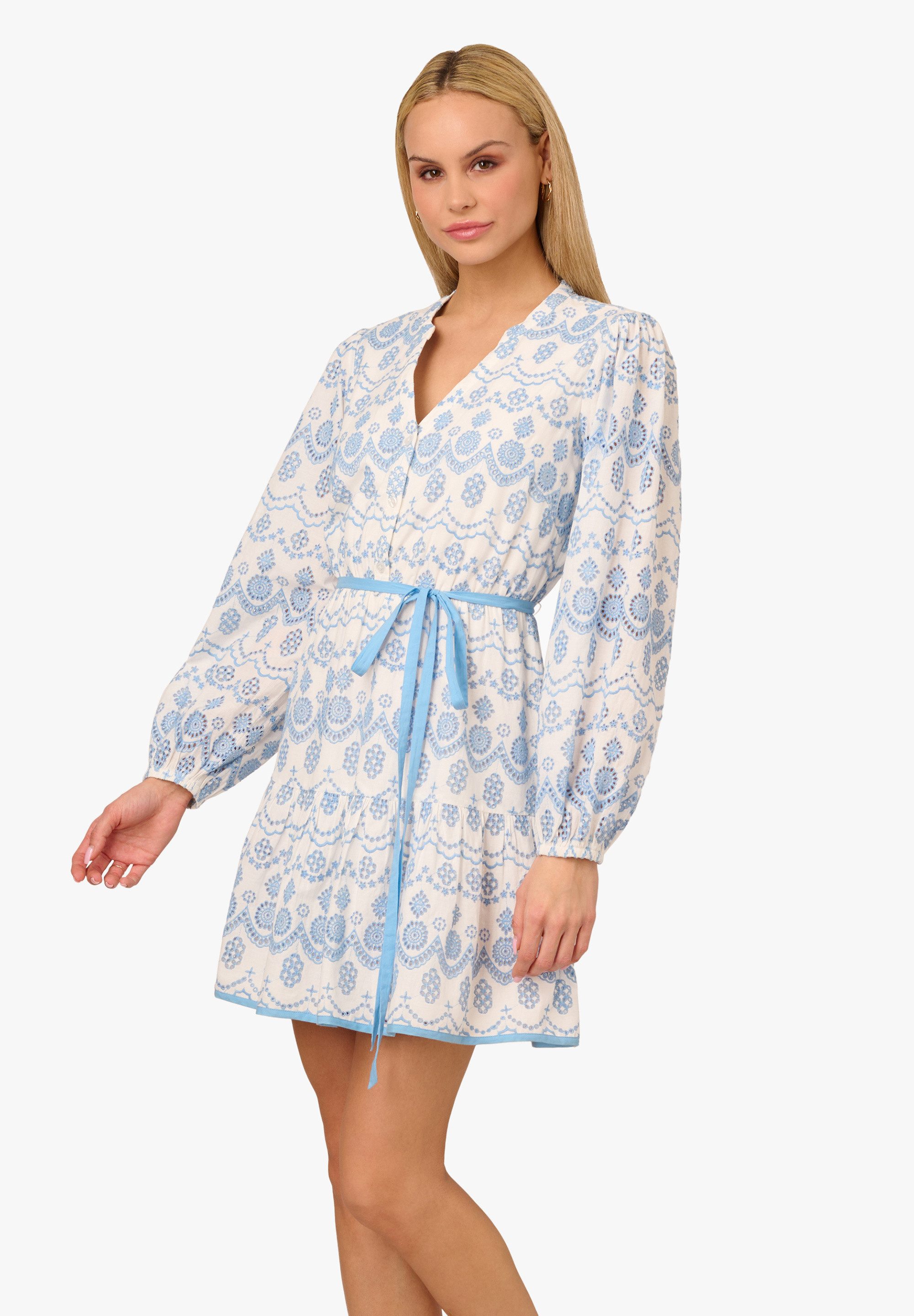 Sommerkleid Flounce Hem Short Dress