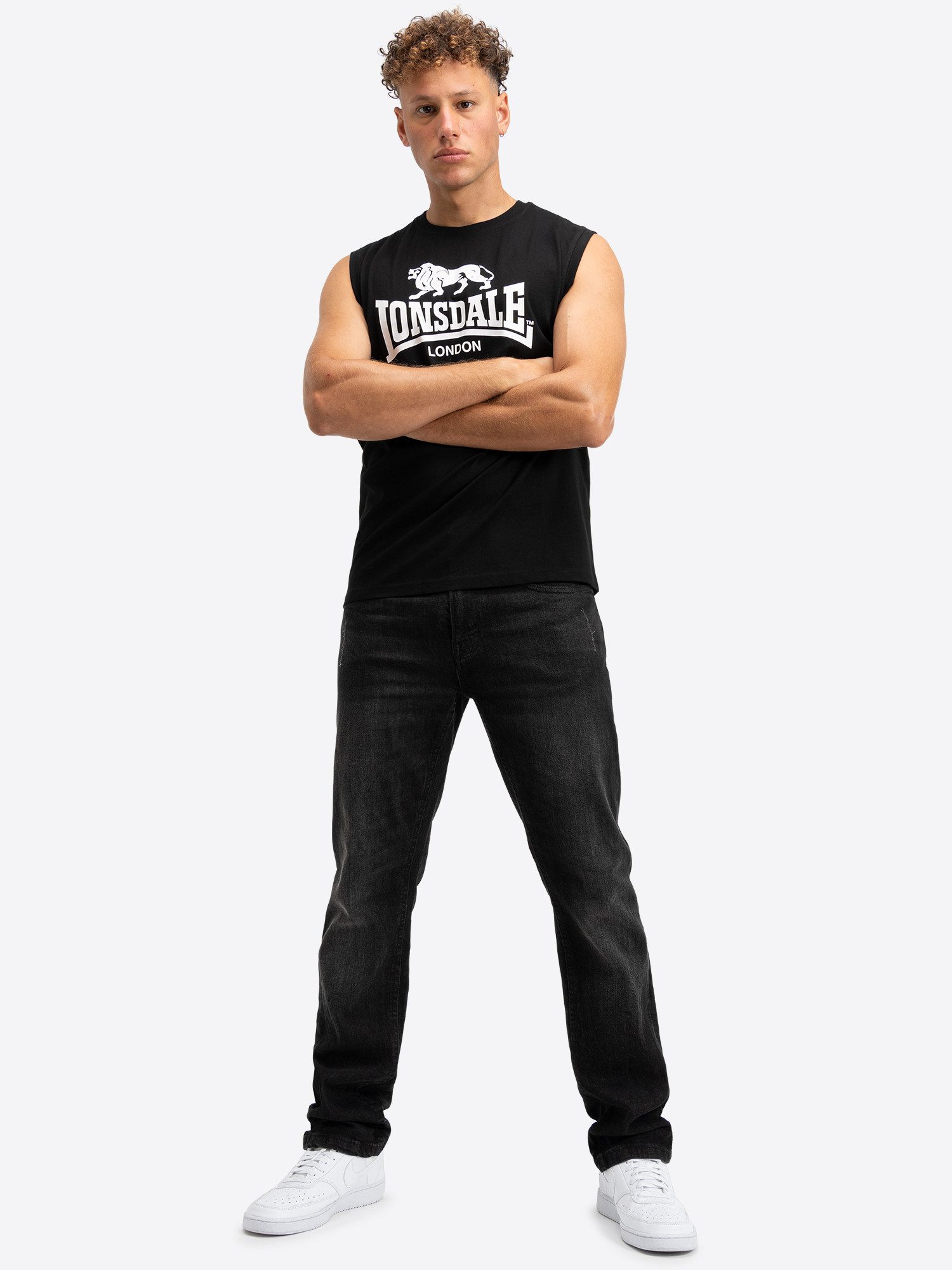 Lonsdale Tanktop ROLLESTON aus Baumwolle, auch in großen Größen