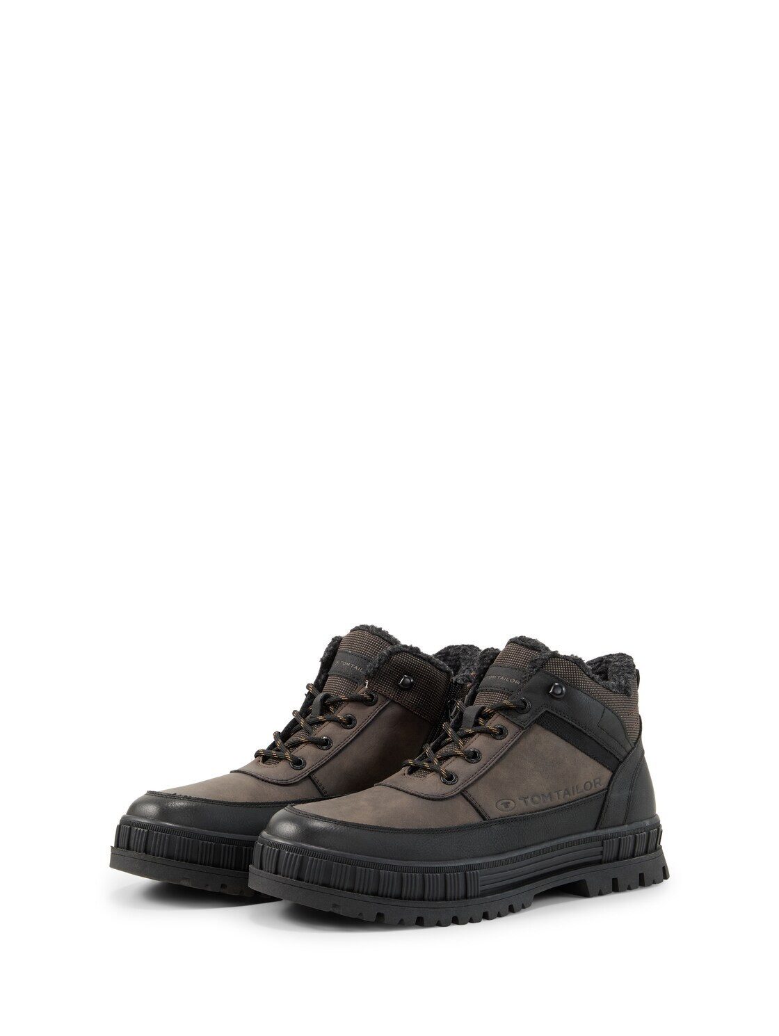 TOM TAILOR Shoes Licence Stiefel Gefütterte Boots mit Material-Mix