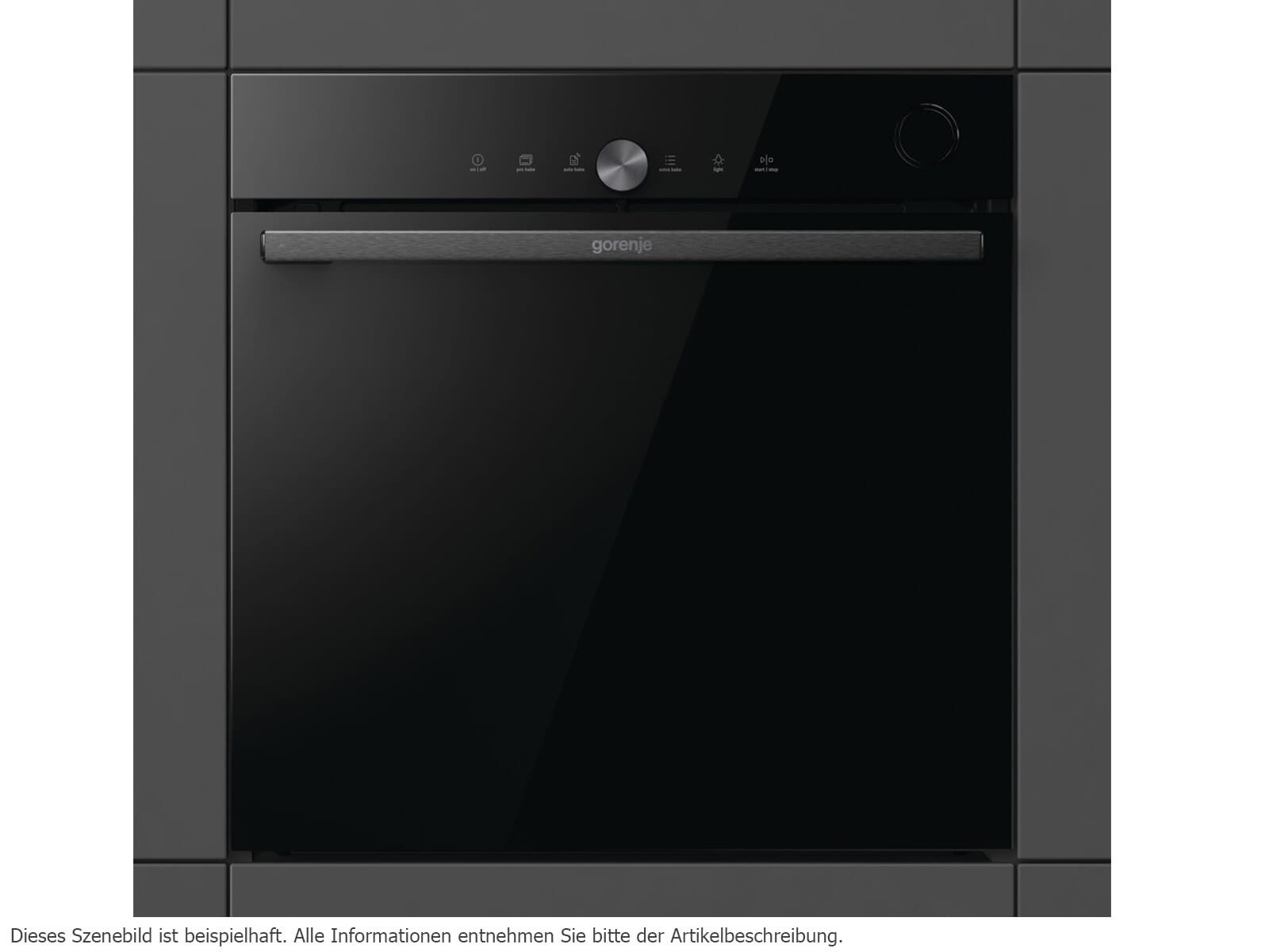 GORENJE Einbaubackofen, mit 2-fach, Reinigung mit Wasser / Dampf