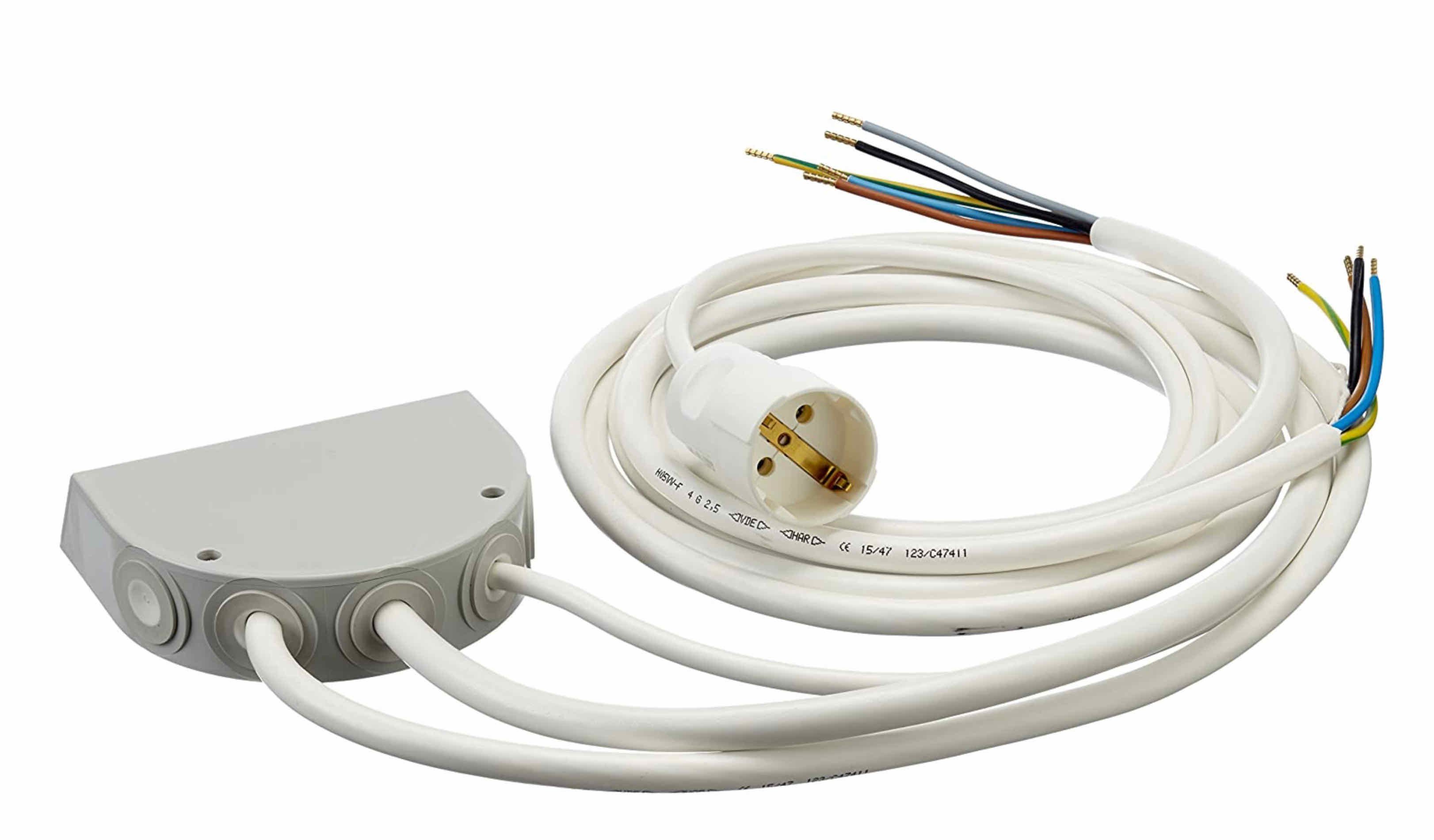 Bachmann Bachmann / Sedia Herd-Anschluss-Box, 2 m grau Elektro-Kabel