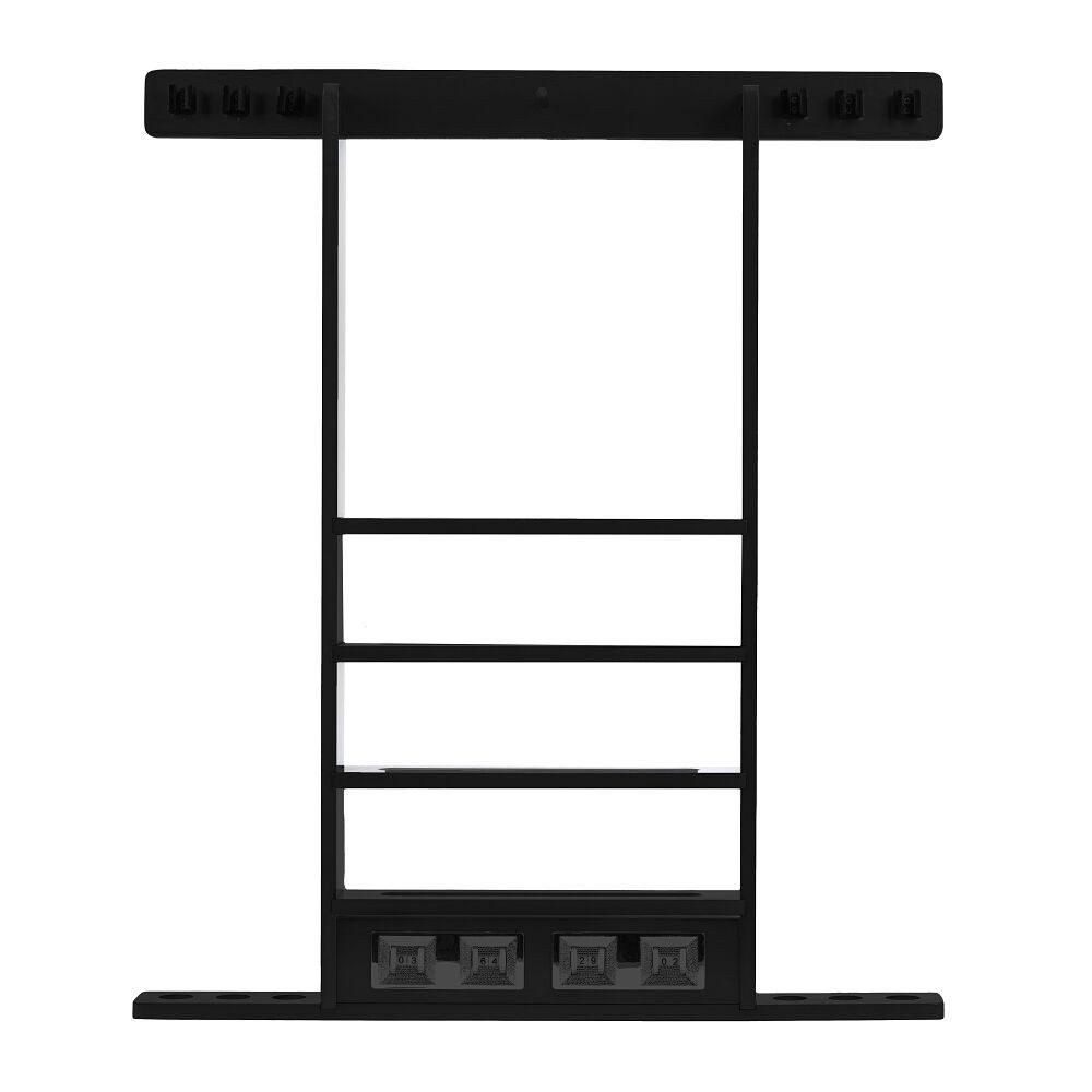 BISON Billardtisch Billard-Queue Wandhalterung, Platzsparend, da an der Wand montierbar