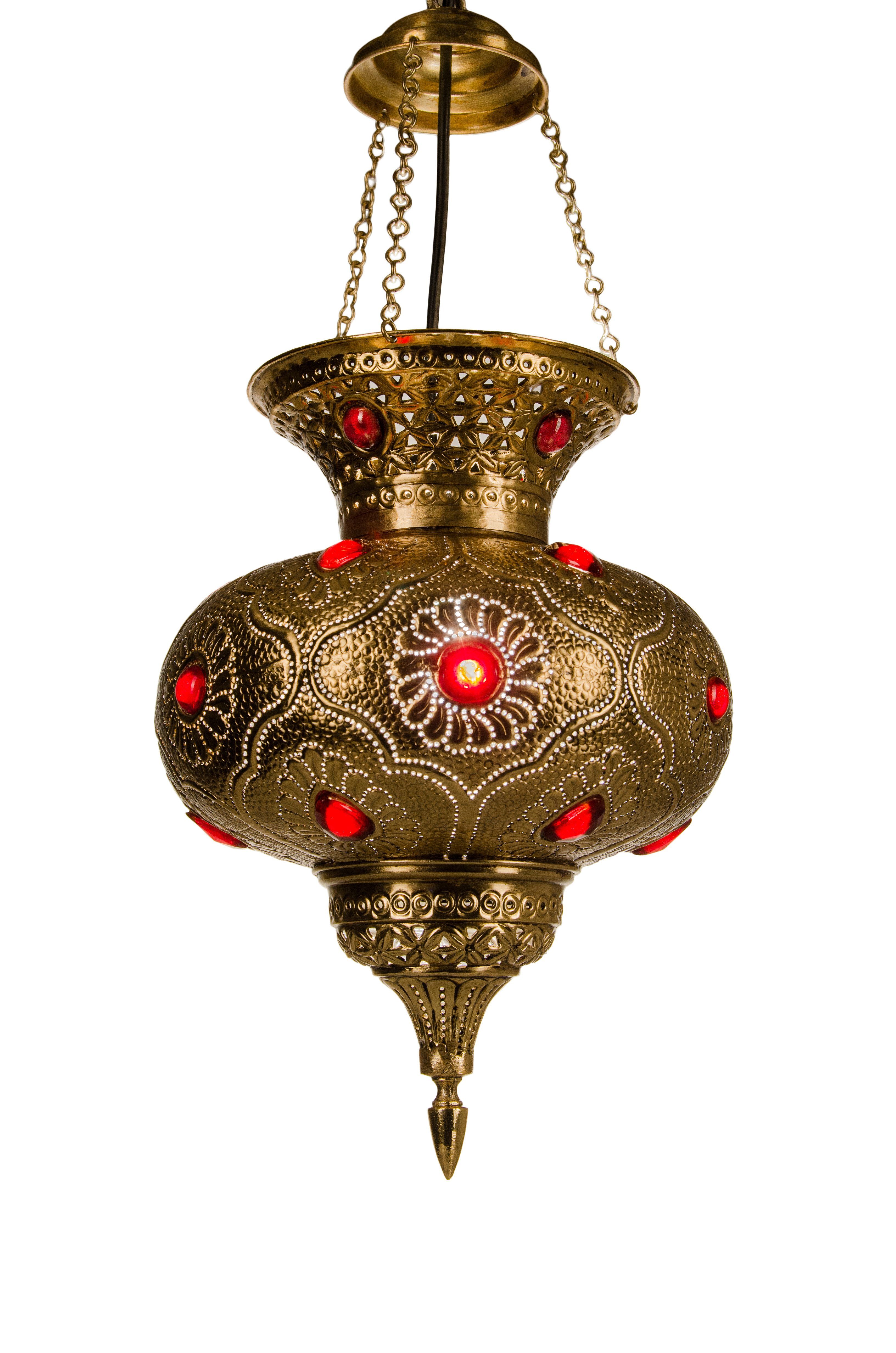 Marrakesch Orient & Mediterran Interior Pendelleuchte Orientalische Lampe Hängeleuchte Affan - 34cm, ohne Leuchtmittel, Handarbeit