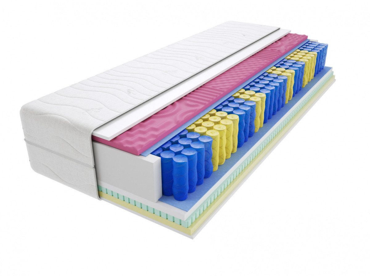 Taschenfederkernmatratze Matratzen, Taschenmatratzen Aria Molet 135x200 cm - viele Größen, Godre, 22 cm hoch