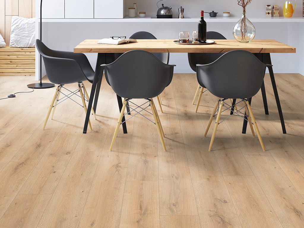 BASICfloor Laminat Laminat Lifestyle Trend Bellemont Oak beige Landhausdiele