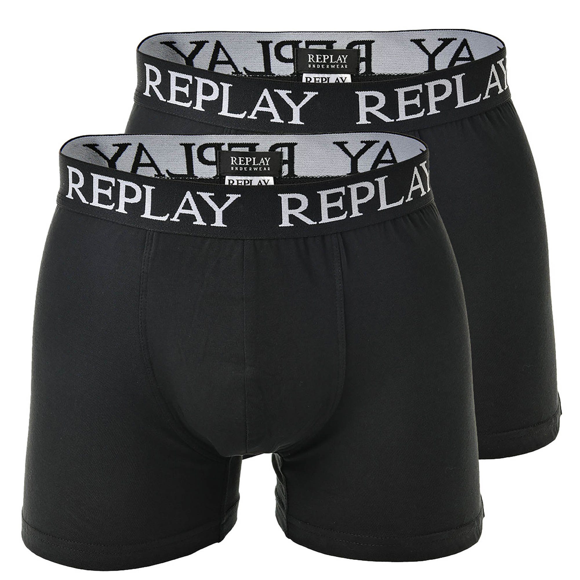 Replay Boxer Herren Boxershort 2er Pack günstig online kaufen