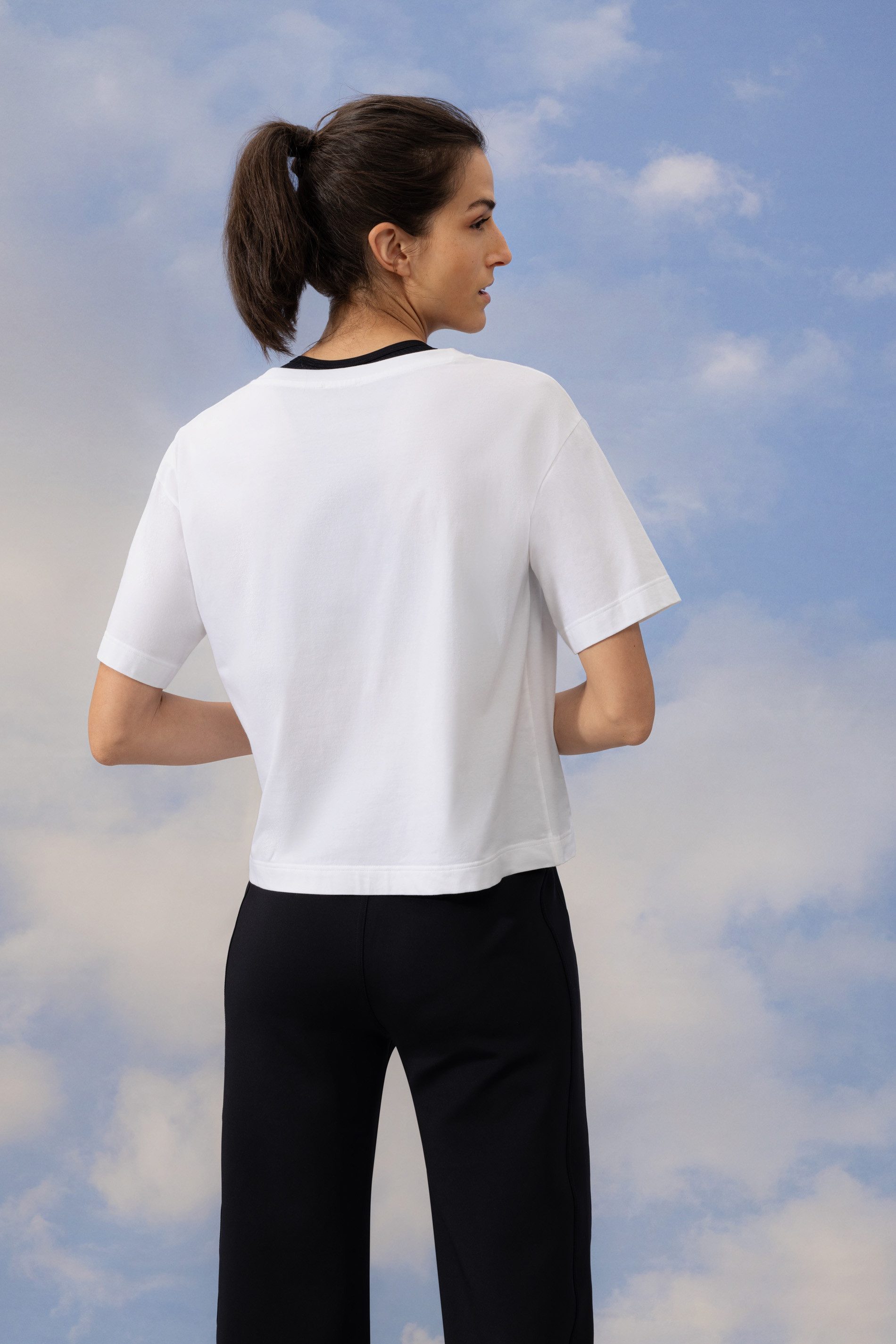 Mey T-Shirt Mey Damen T-Shirt Serie Natural Uni T-Shirt (1-tlg)