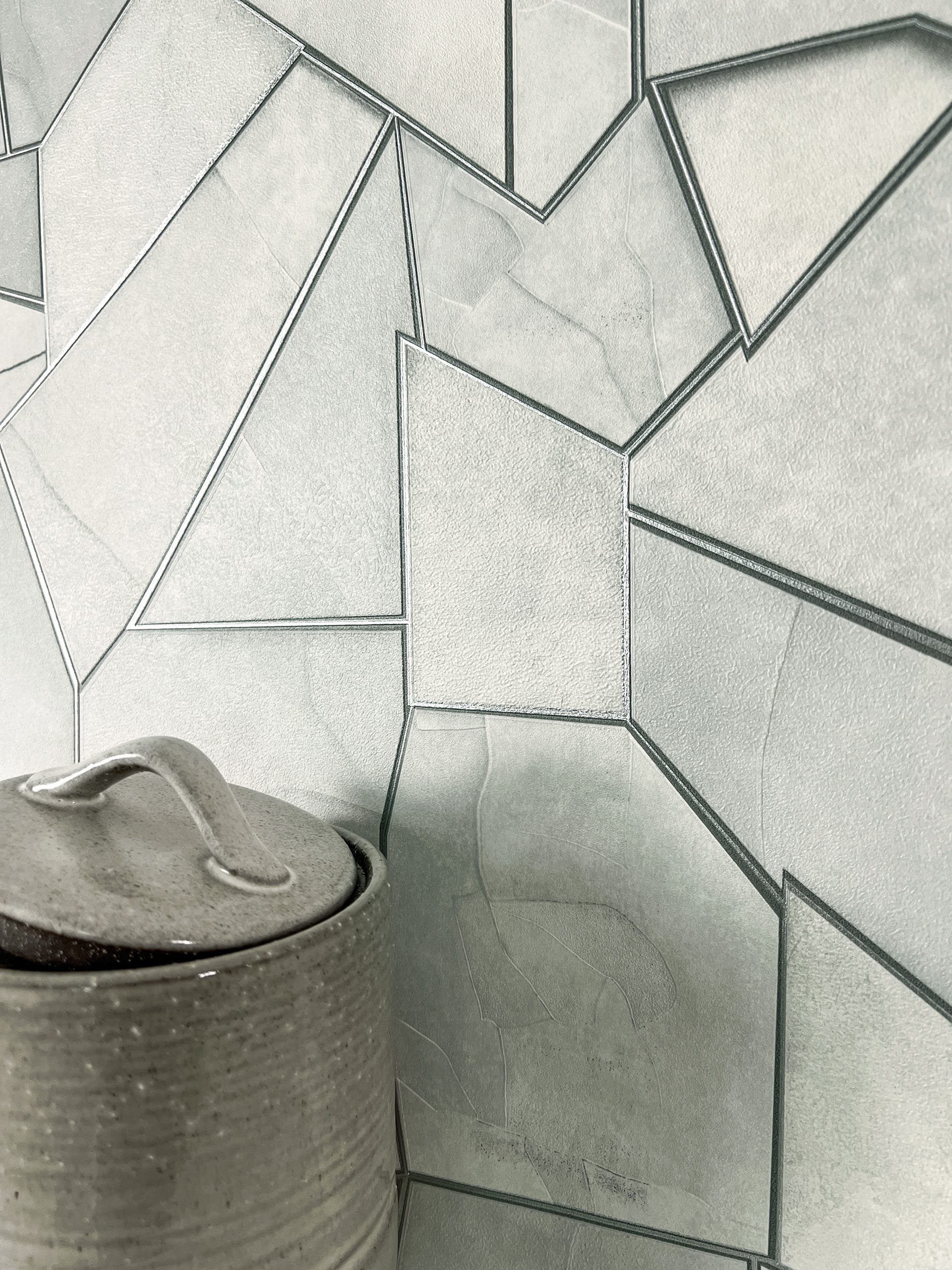 Newroom Vliestapete, Grau Tapete Modern Stein - Mustertapete Steintapete He günstig online kaufen