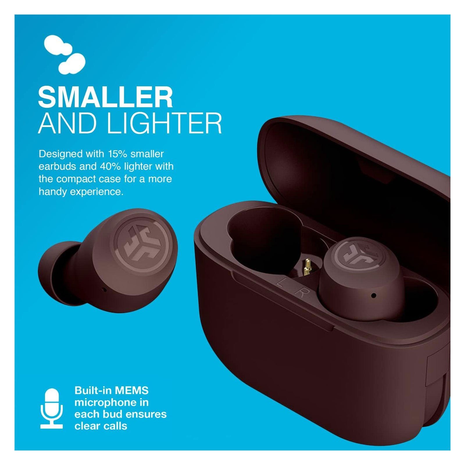 Hauttöne) Go EQ3-Sound, In-Ear-Kopfhörer True Earbuds Air Bluetooth, USB-Ladecase, Jlab 4975 Tones Pantone Touch, Wireless (TWS,
