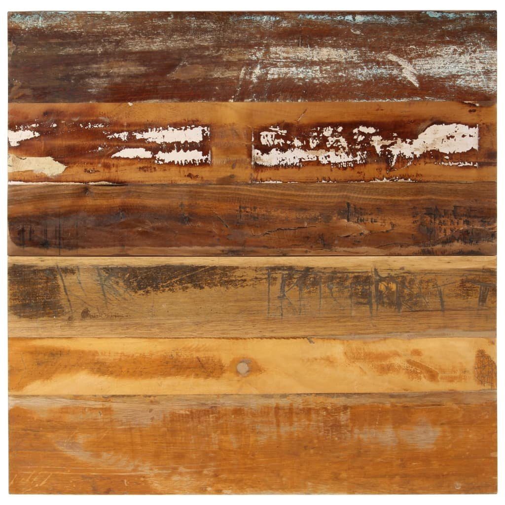 furnicato Tischplatte Quadratisch 70x70 cm 15-16 mm Altholz Massiv (1 St)