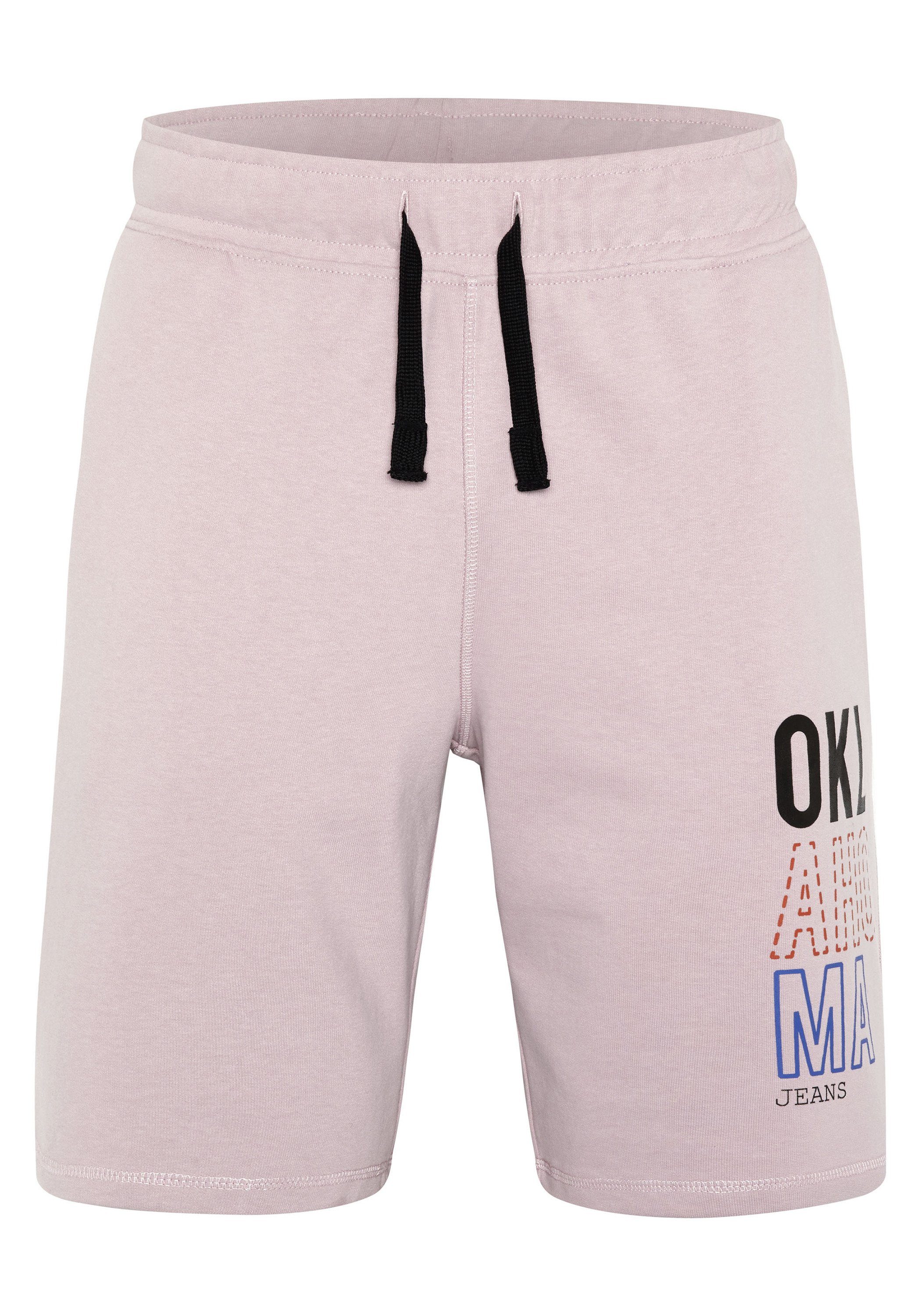 Oklahoma Jeans Sweatshorts aus Baumwollmix 15-2705 Keepsake Lilac