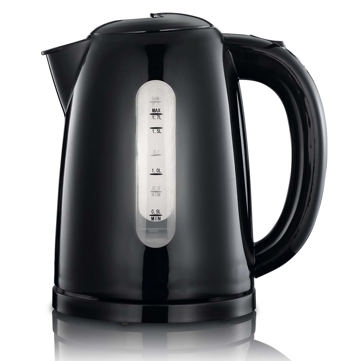 MELISSA Wasserkocher 16130301, 2.7 l, 2200 W, Wasserkocher 1,7L, 2025W, kabellos, 360°-Sockel, Trockengehschutz