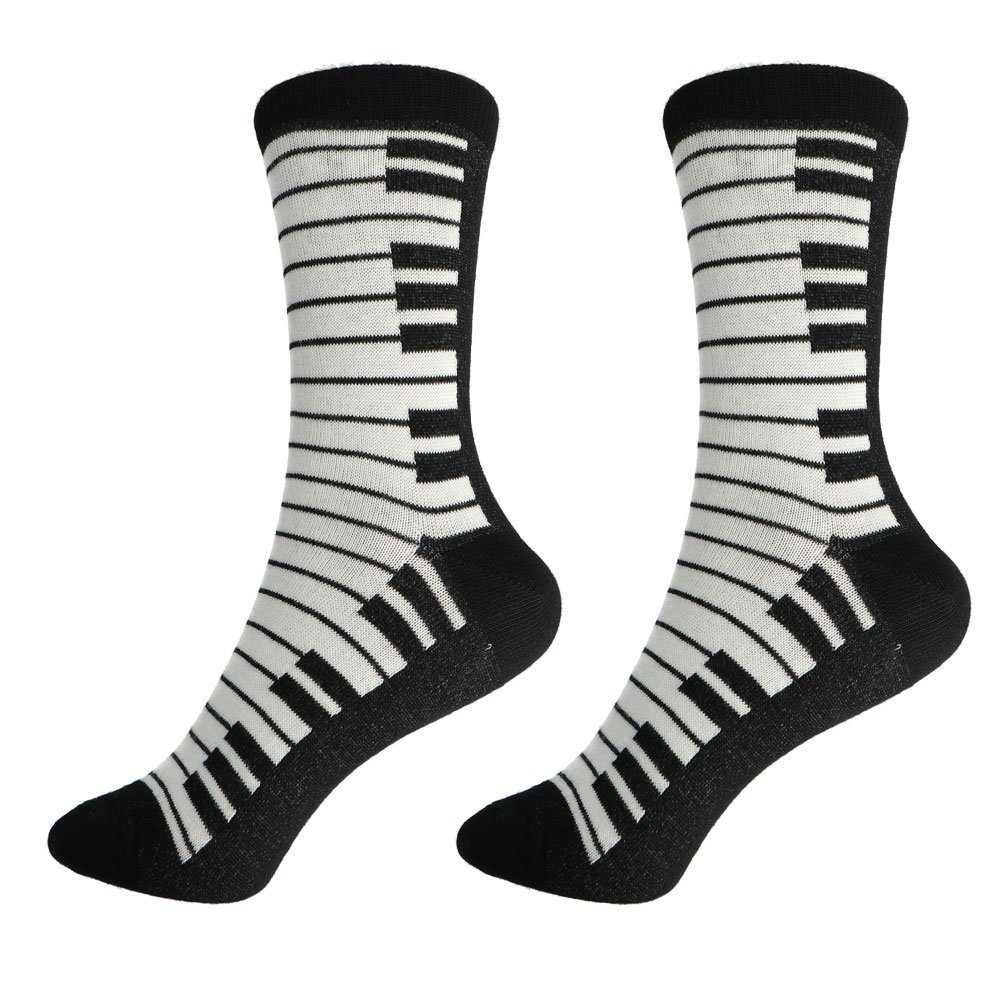 mugesh Freizeitsocken Musik-Socken Tastatur für Musiker günstig online kaufen