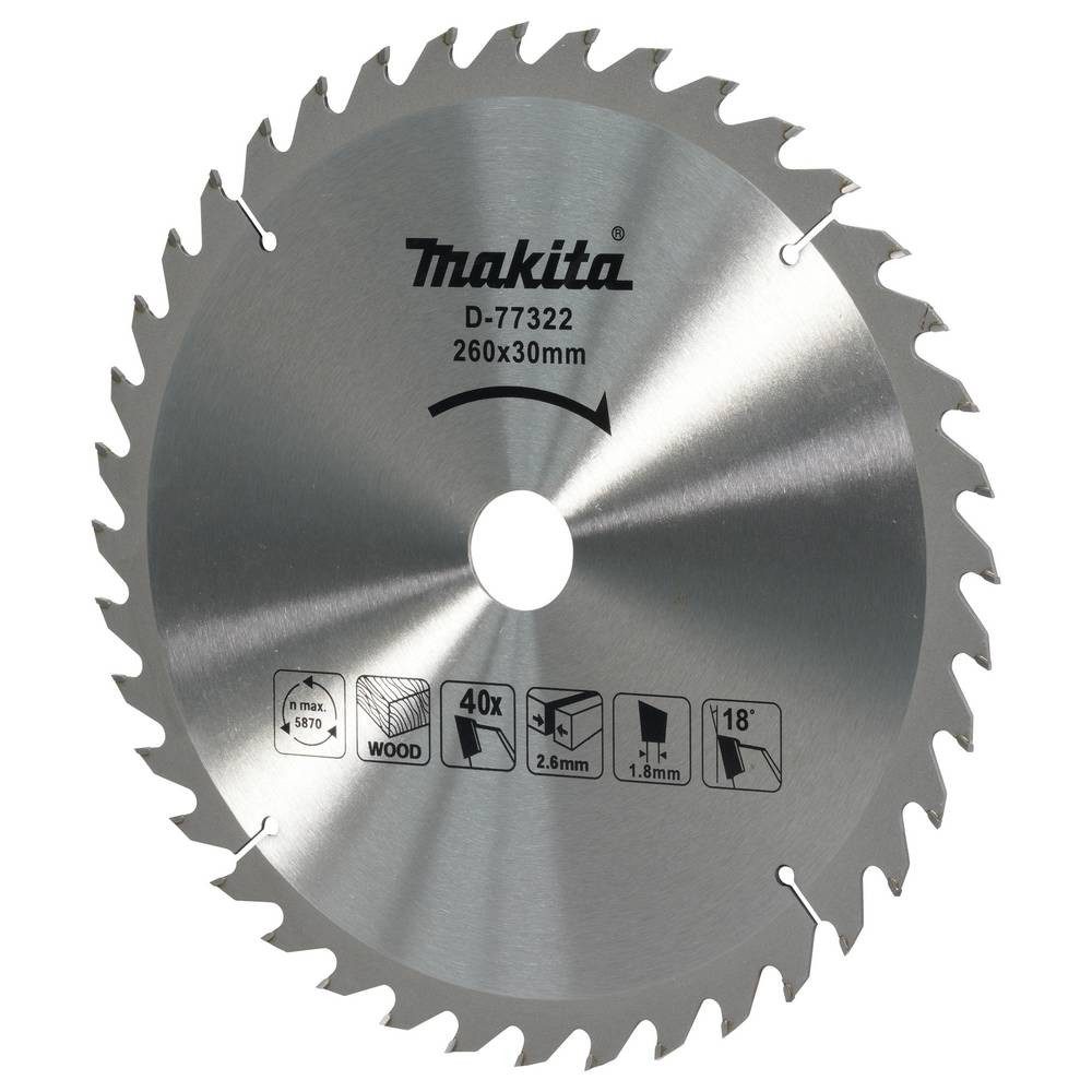 Makita Kreissägeblatt D-77322 Kreissägeblatt 1 St.