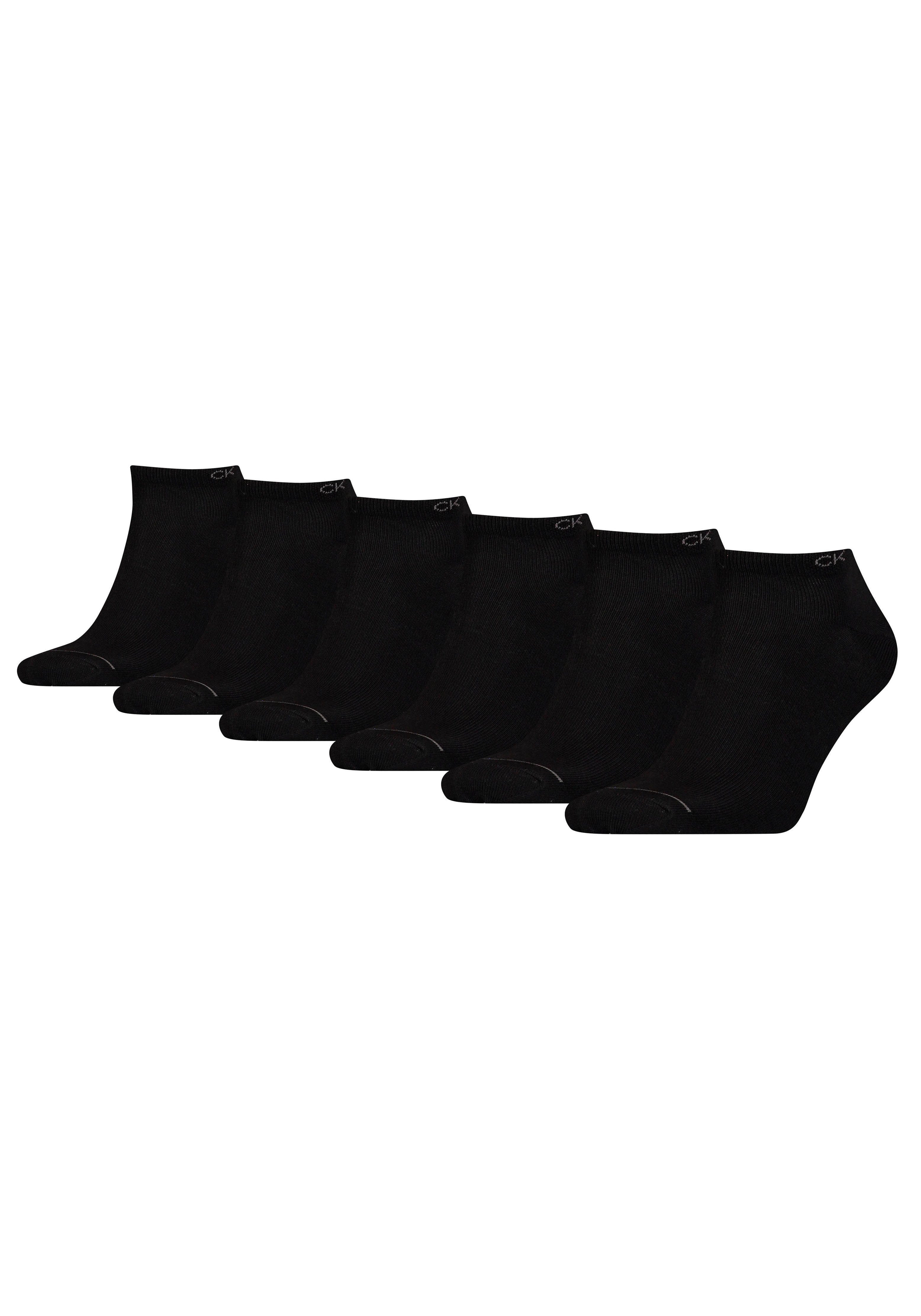 Calvin Klein Sneakersocken (6-Paar) mit eingestricktem Logo im Bund