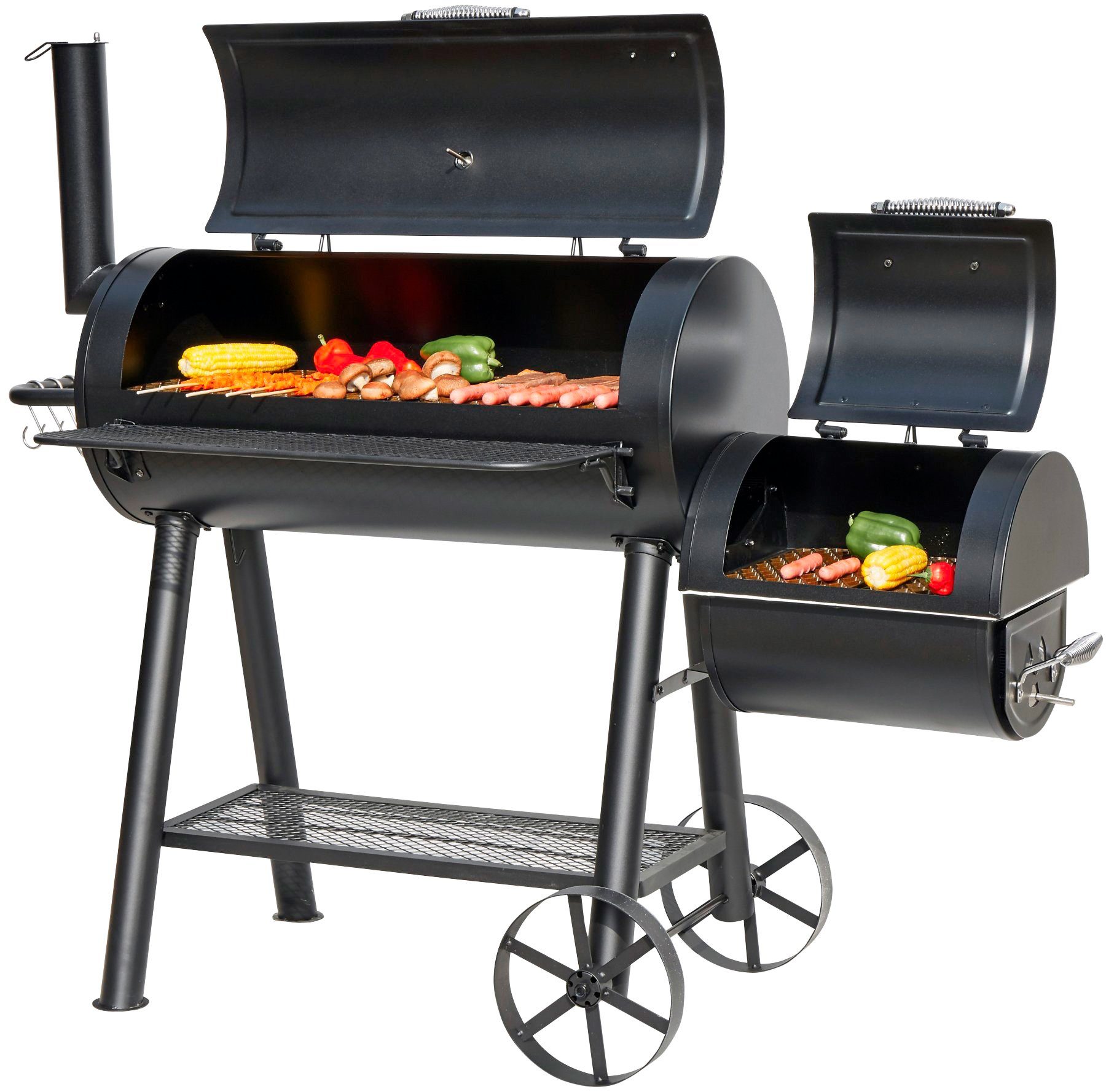 El Fuego Smoker Buffalo, BxTxH: 155x78x132 cm