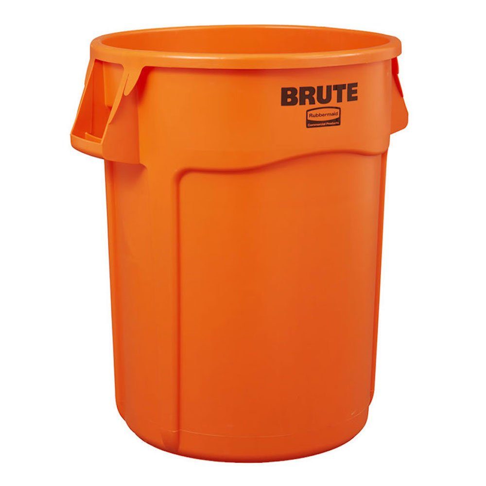 121,1L, Mülltrennsystem Belüftungskanälen, Mehrzwecktonne Brute PROREGAL® mit Orange