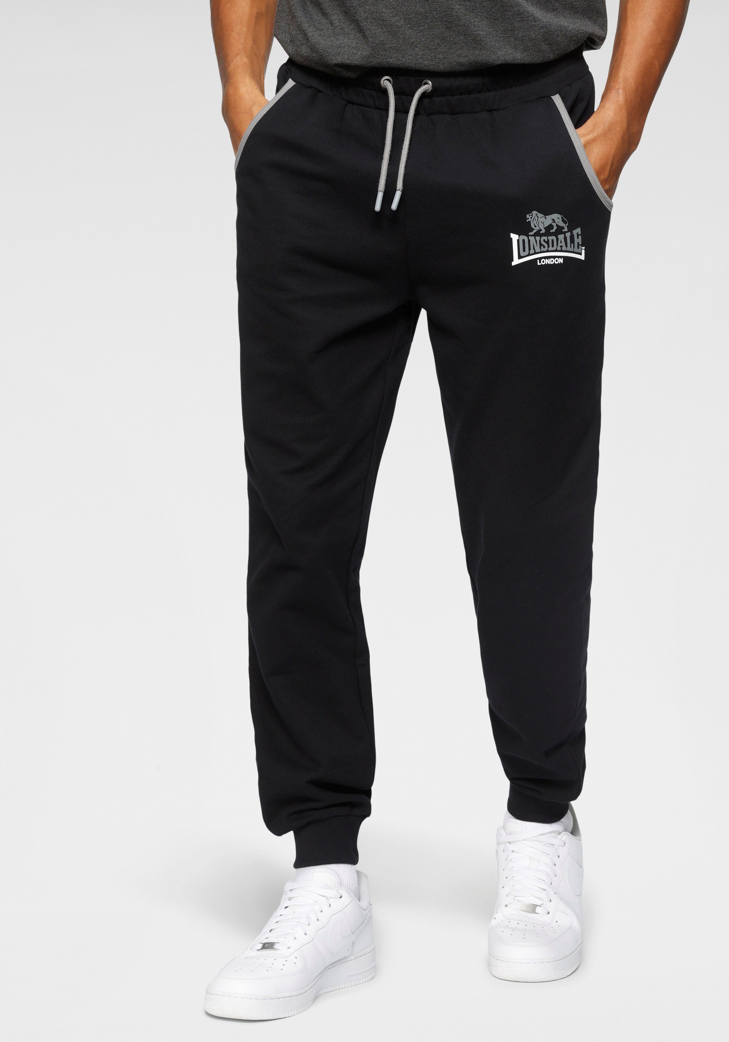 Lonsdale Jogginghose Black TWO TONES