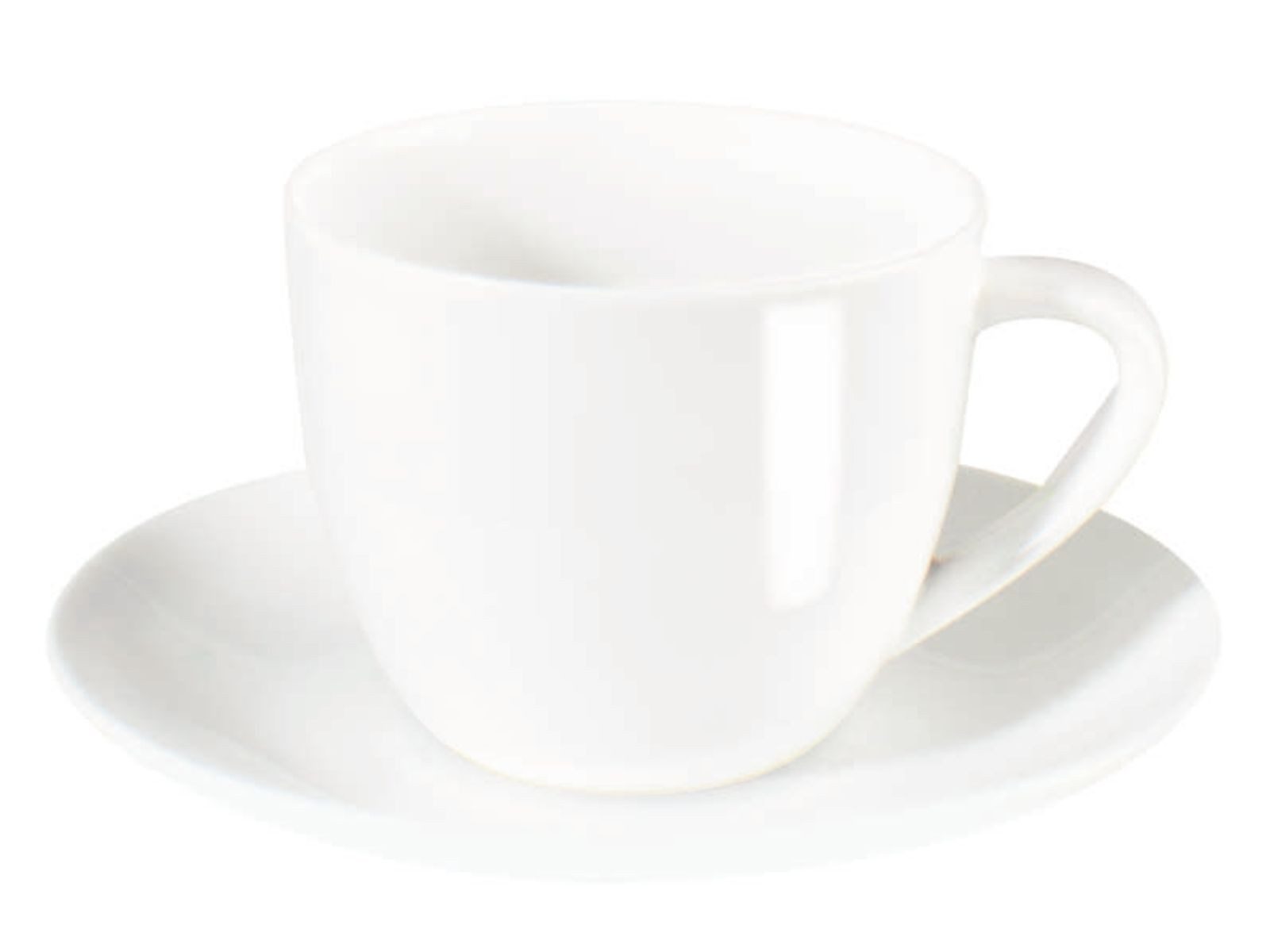 ASA SELECTION Tasse à table Cappuccinotasse mit Untertasse 0,25 l, Fine Bone China, Geschirr