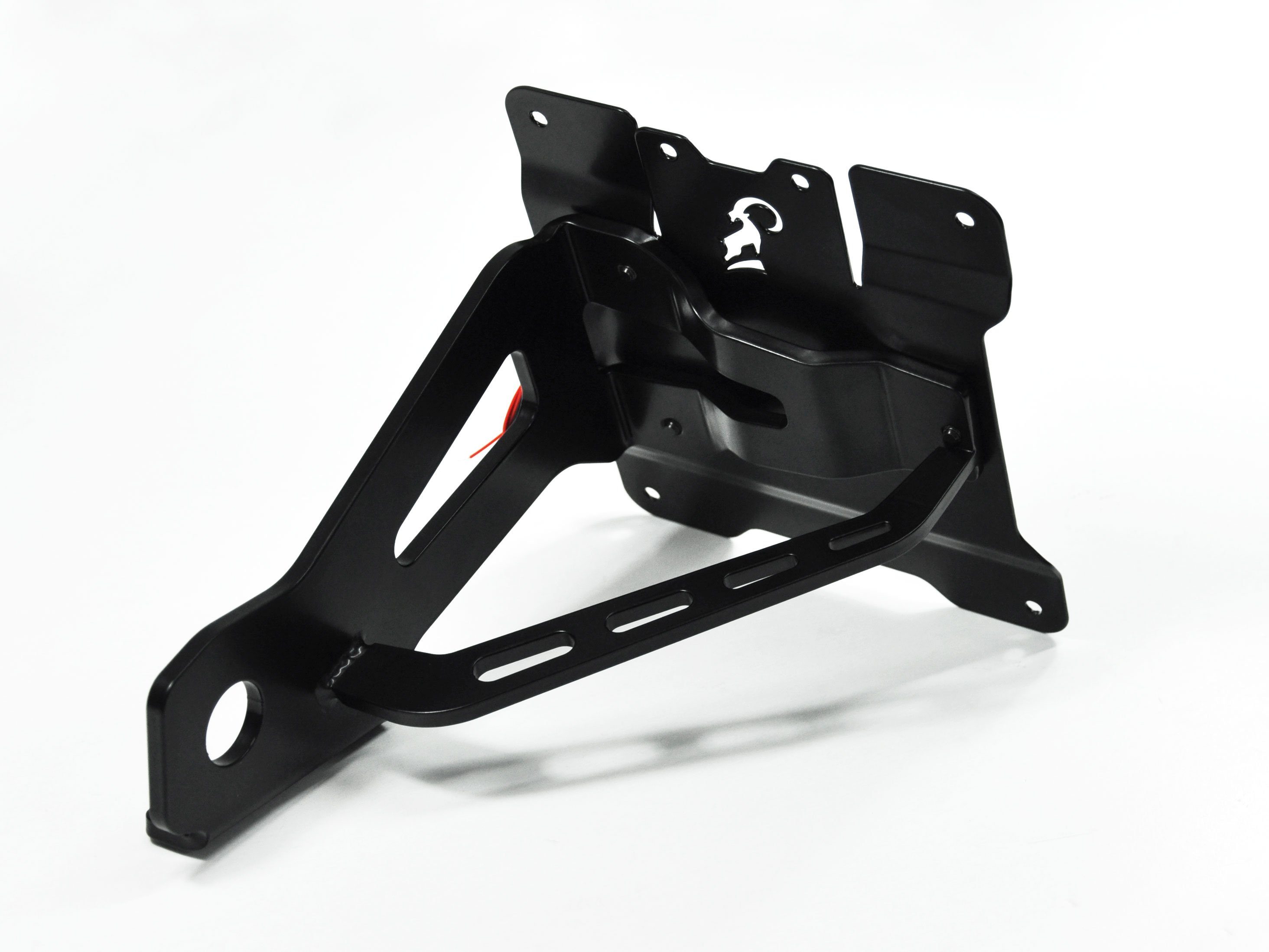 ZIEGER Kennzeichenhalter Kennzeichenhalter kompatibel mit Harley Davidson Dyna Modelle BJ 2005-