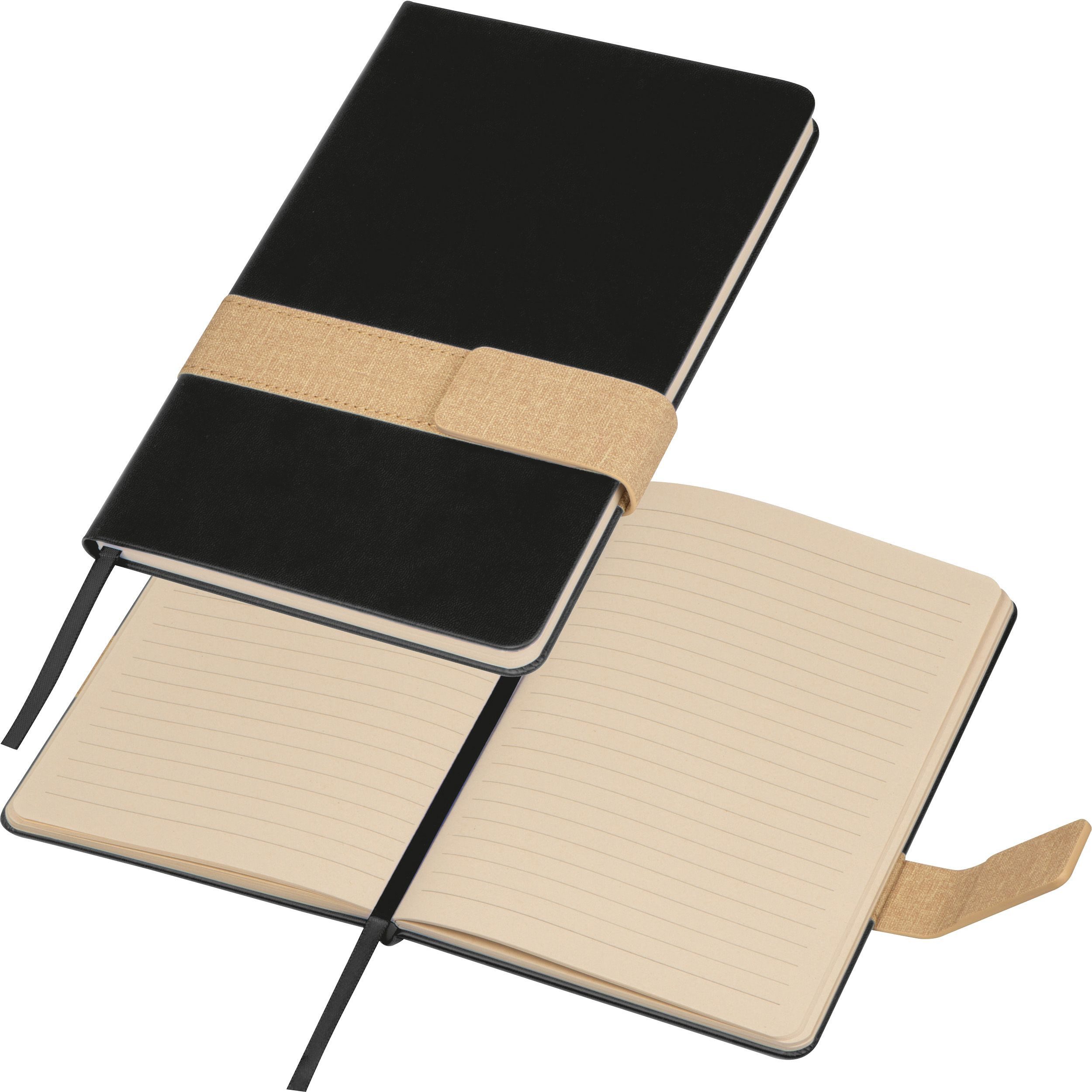 Notizbuch Notizbuch mit Magnetverschluss / DIN A5 / 160 linierten Seiten / Farbe