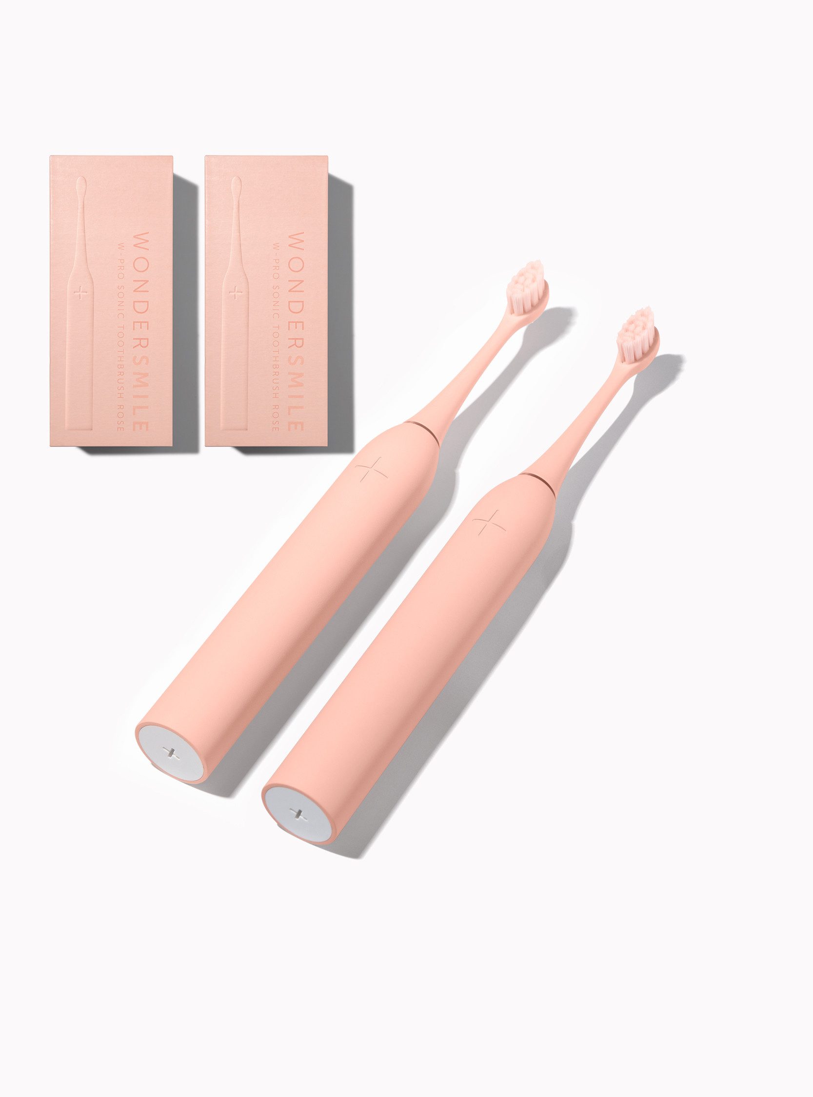 Wondersmile Schallzahnbürste Couple Bundles - Testsieger - 100 Tage risikofrei testen, Щетки: 2 St., Integrierter Zungenreiniger