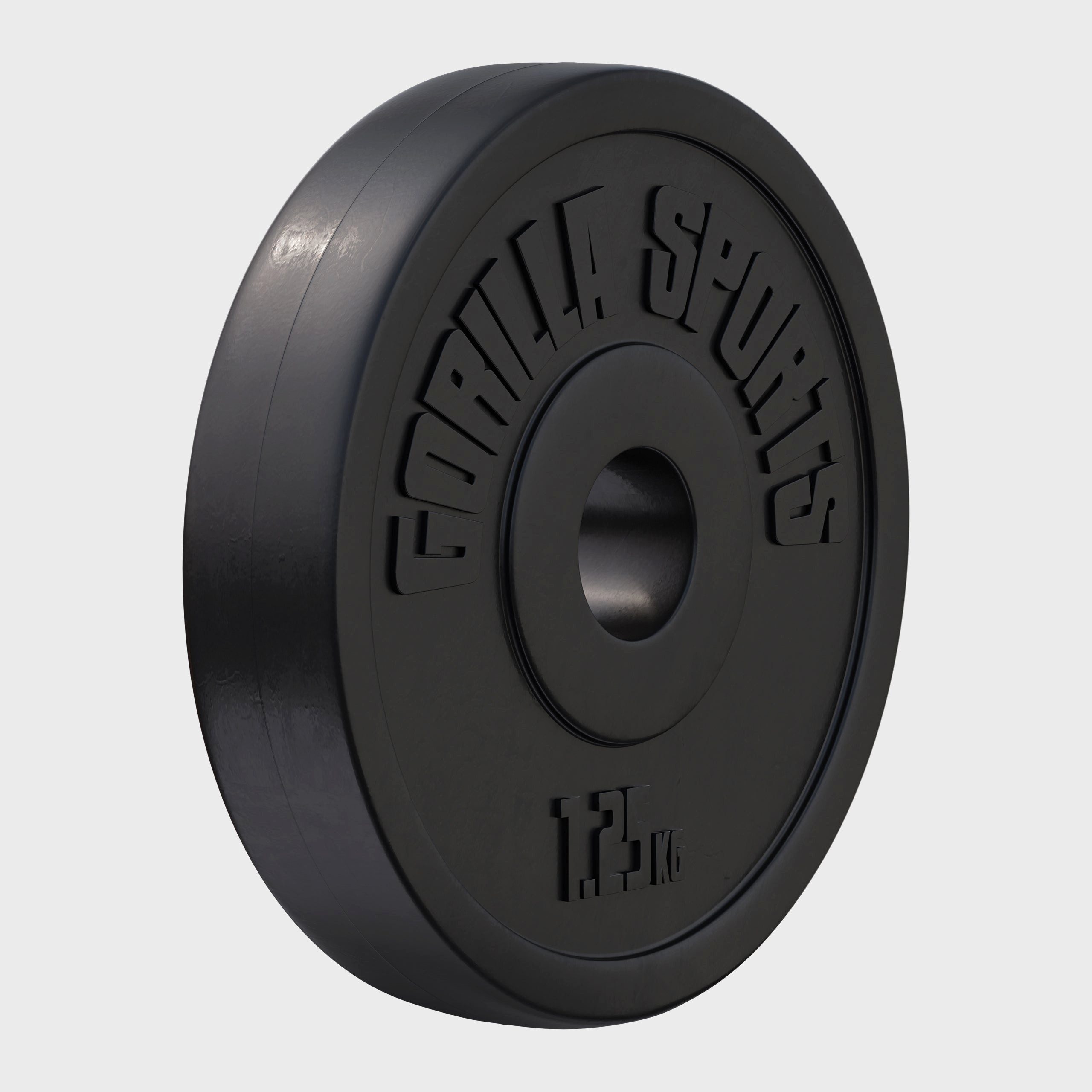 GORILLA SPORTS Hantelscheibe Hantelscheibe 30/31 mm Kunststoff 1,25-15 KG, 1.25 kg, (1-tlg)