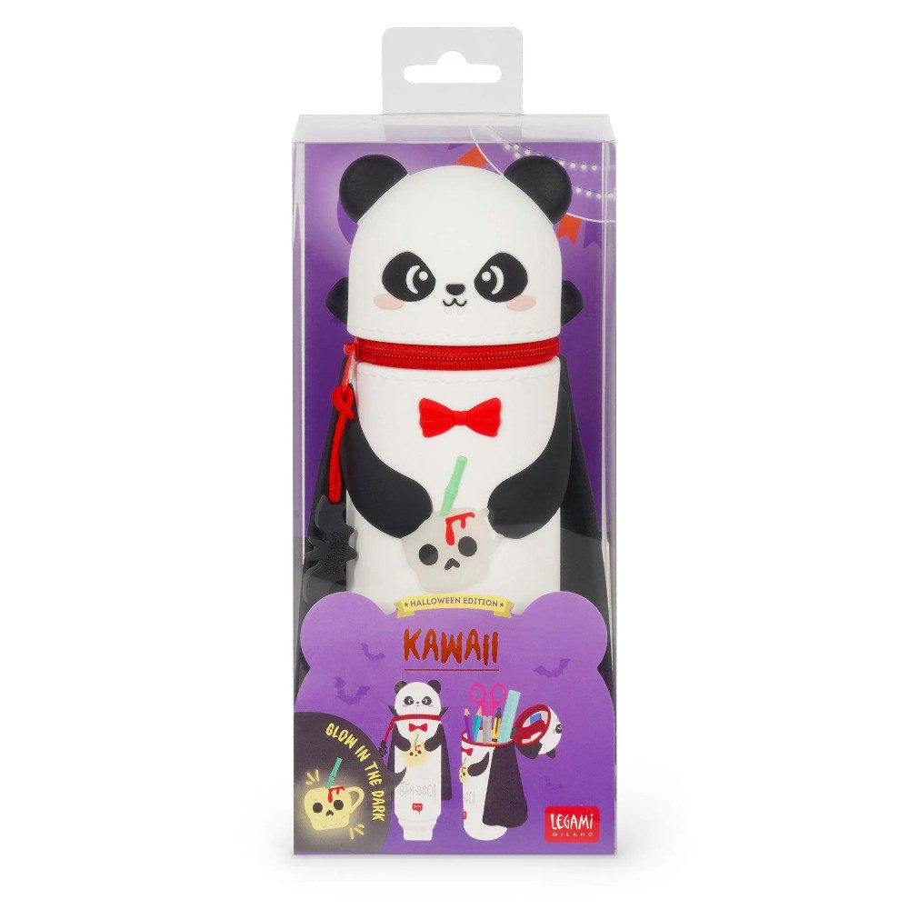 Legami Spiel Legami Bam-Boo! Panda 2-in-1 Silikon-Federmäppchen Halloween