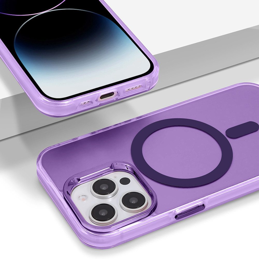 FITSU Handyhülle Schutzhülle für Apple iPhone Hülle Case MagSafe kompatible Handyhülle, Hülle für Apple iPhone 16 Pro Max, 16 Pro, 16, 15 Pro, 15, 14, 13 Case