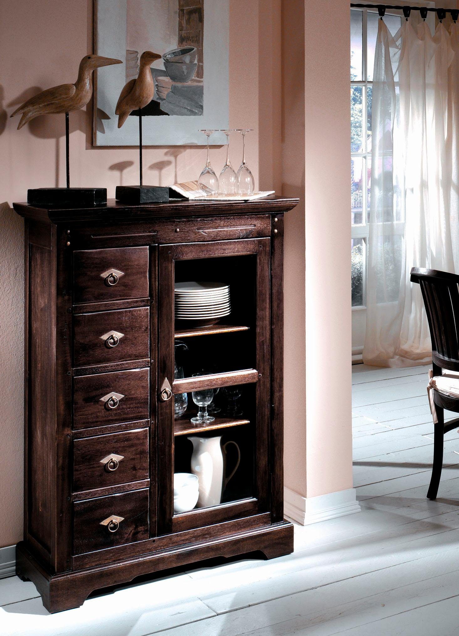 SIT Mehrzweckschrank Samba im Lodge-Stil, Breite 86 cm