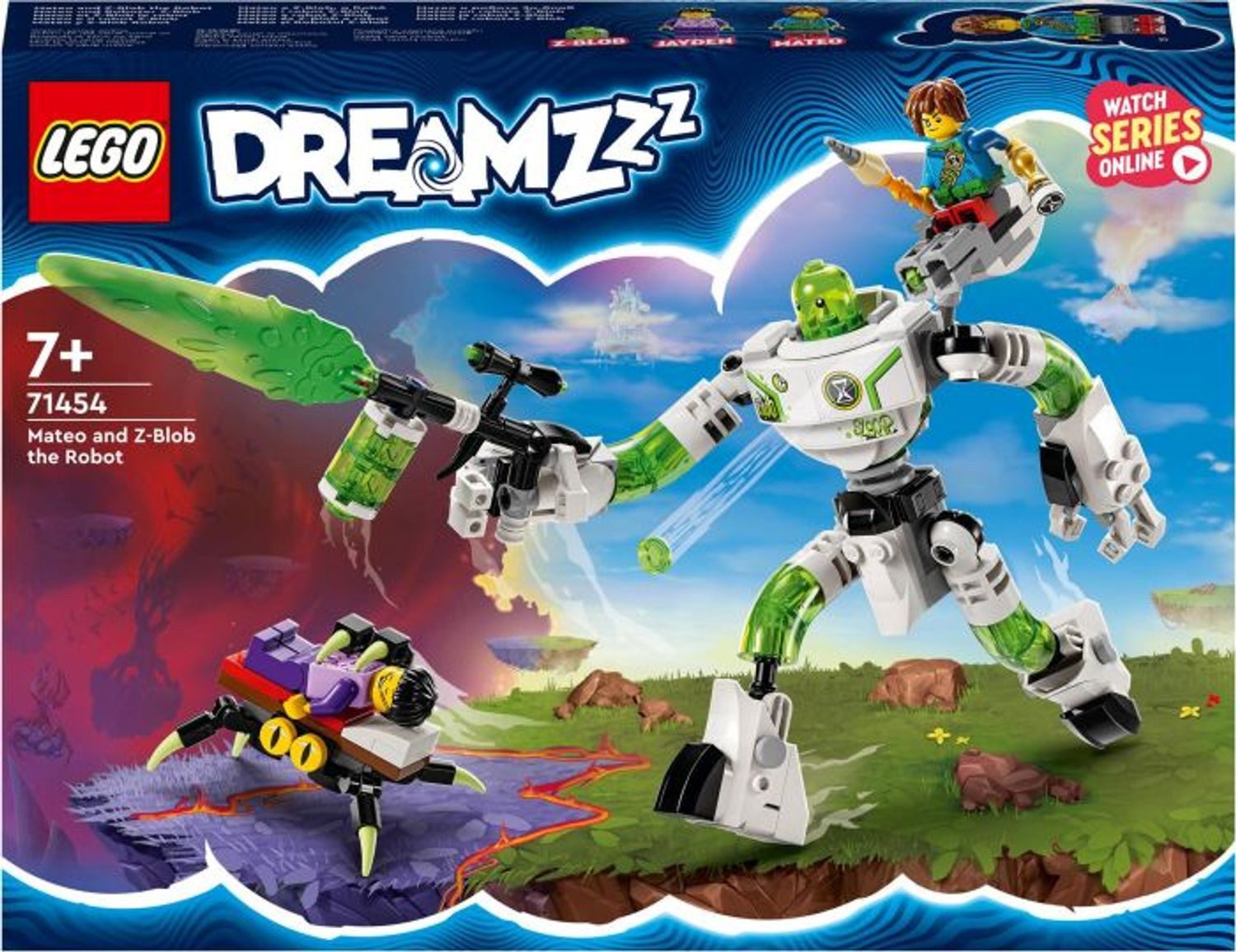 LEGO® DREAMZzz™ Mateo und Roboter Z-Blob Konstruktionsspielsteine, (Mateo u günstig online kaufen