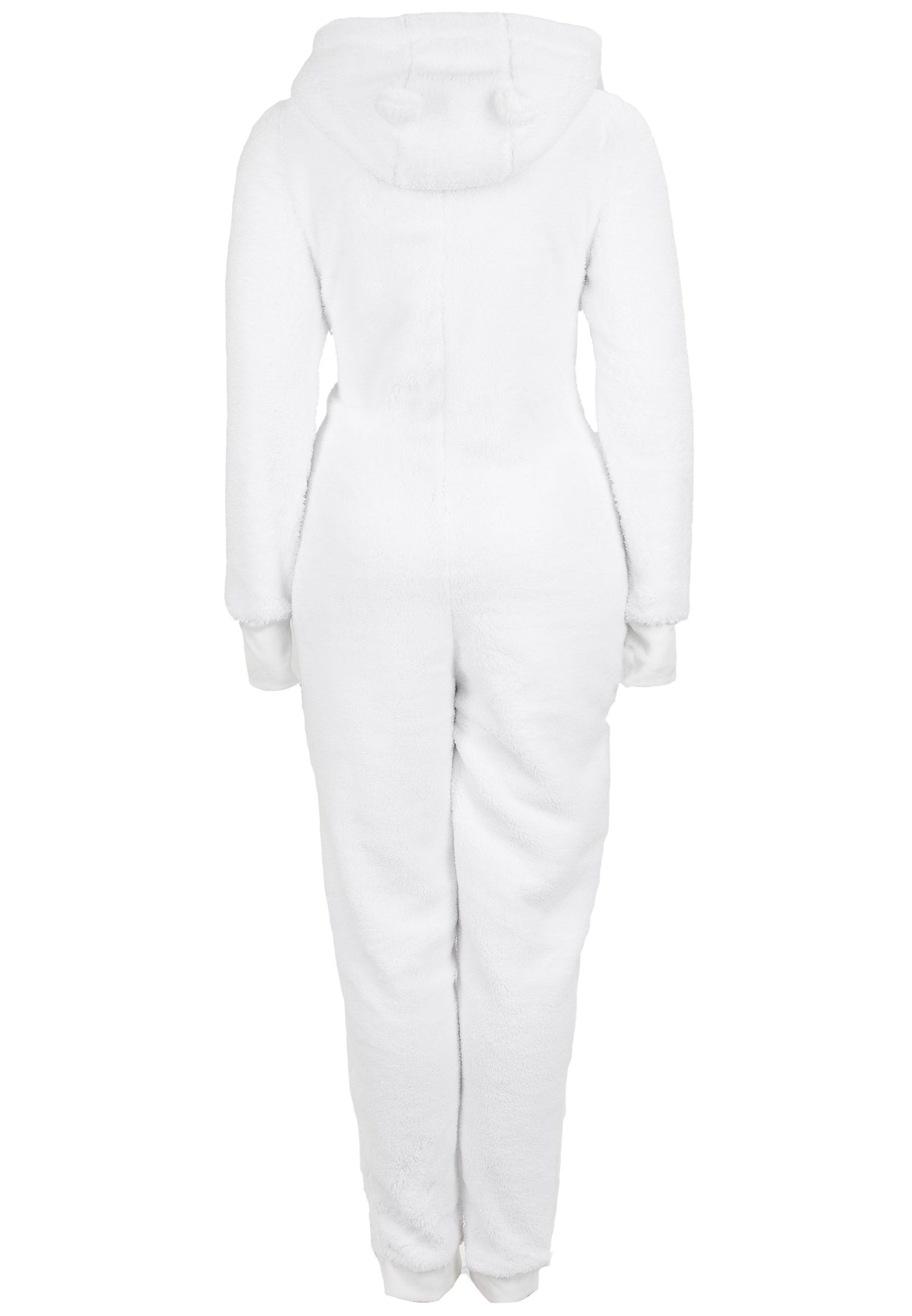 Eight2Nine Jumpsuit Fleece Overall white