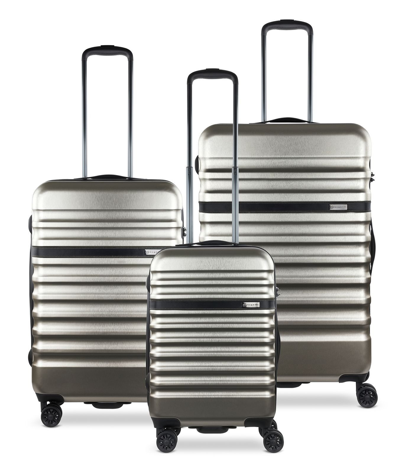 bugatti Trolleyset Corium, 4 Rollen, (Set, 3 tlg)